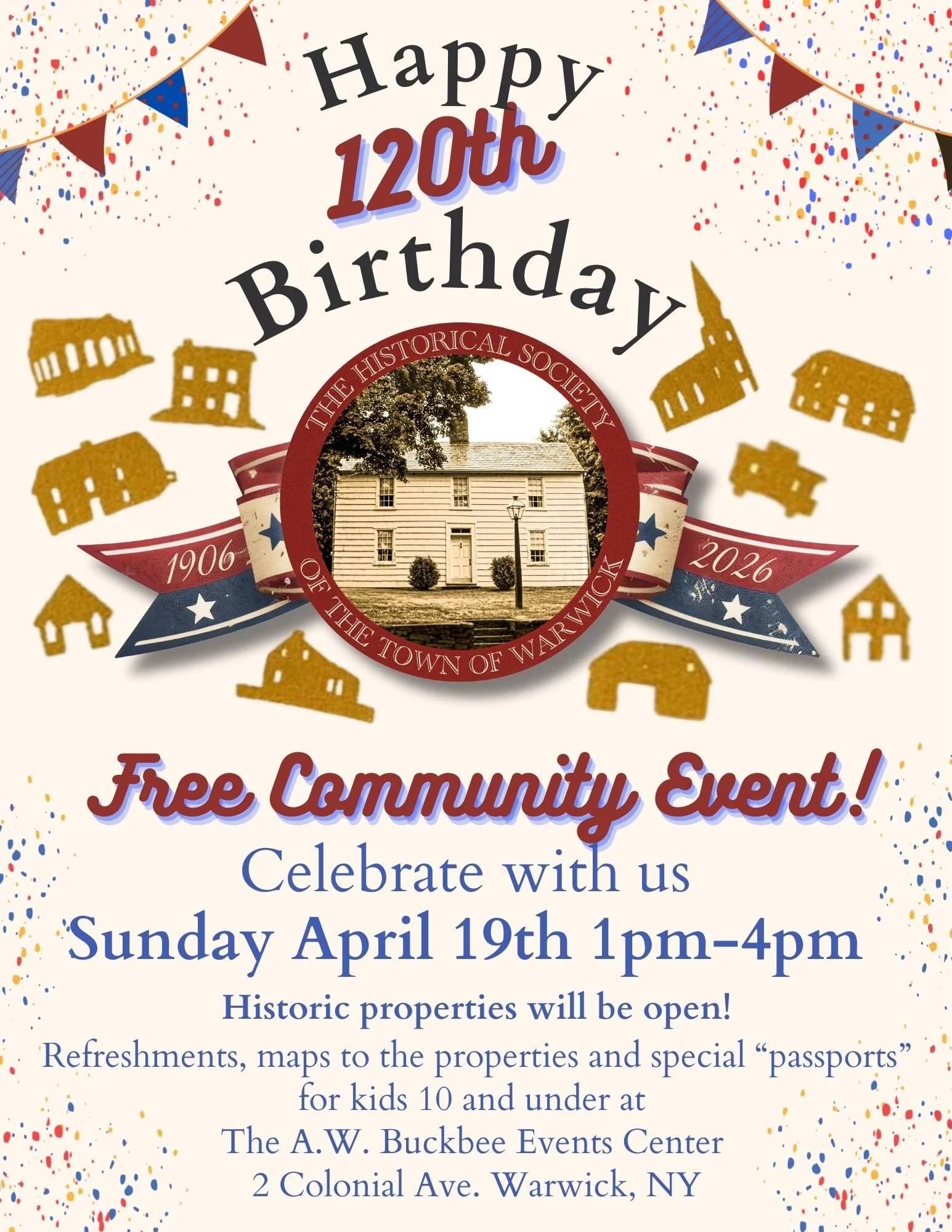 WHS 120th Birthday Celebration &amp; Open House