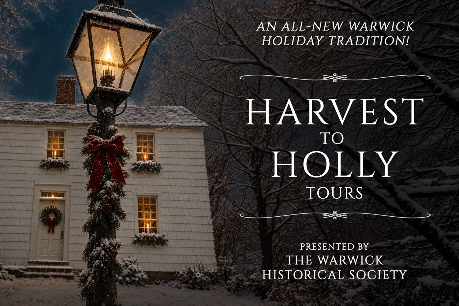 Harvest to Holly Tours - Night one