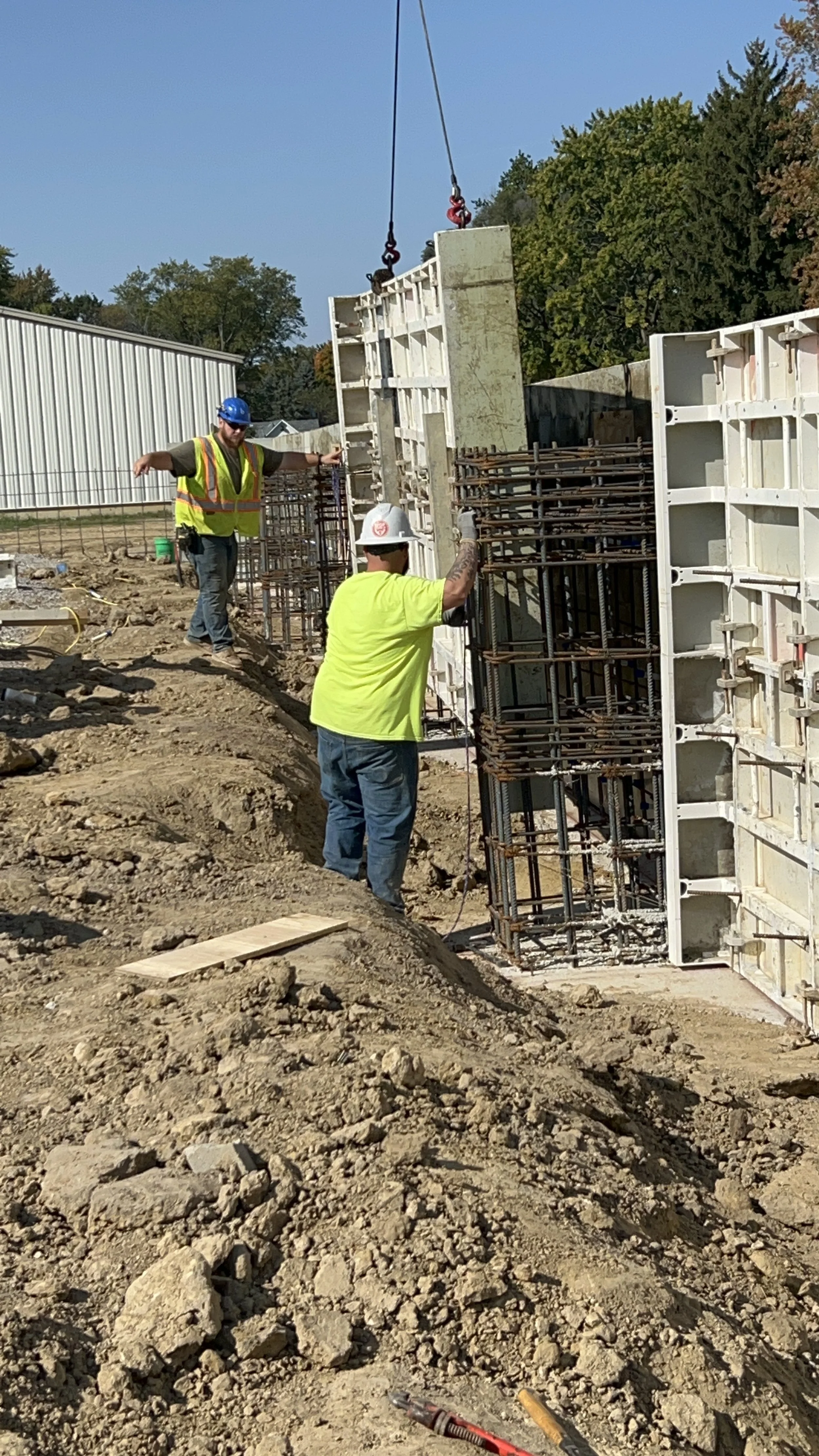 Walls and Water lines!