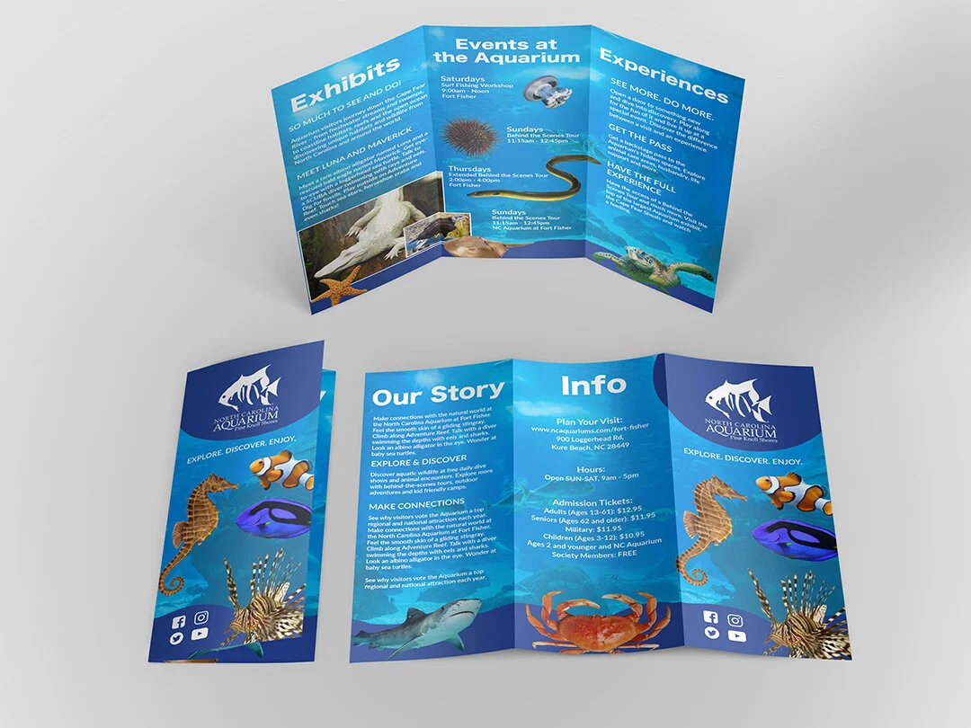 North Carolina Aquarium Brochure