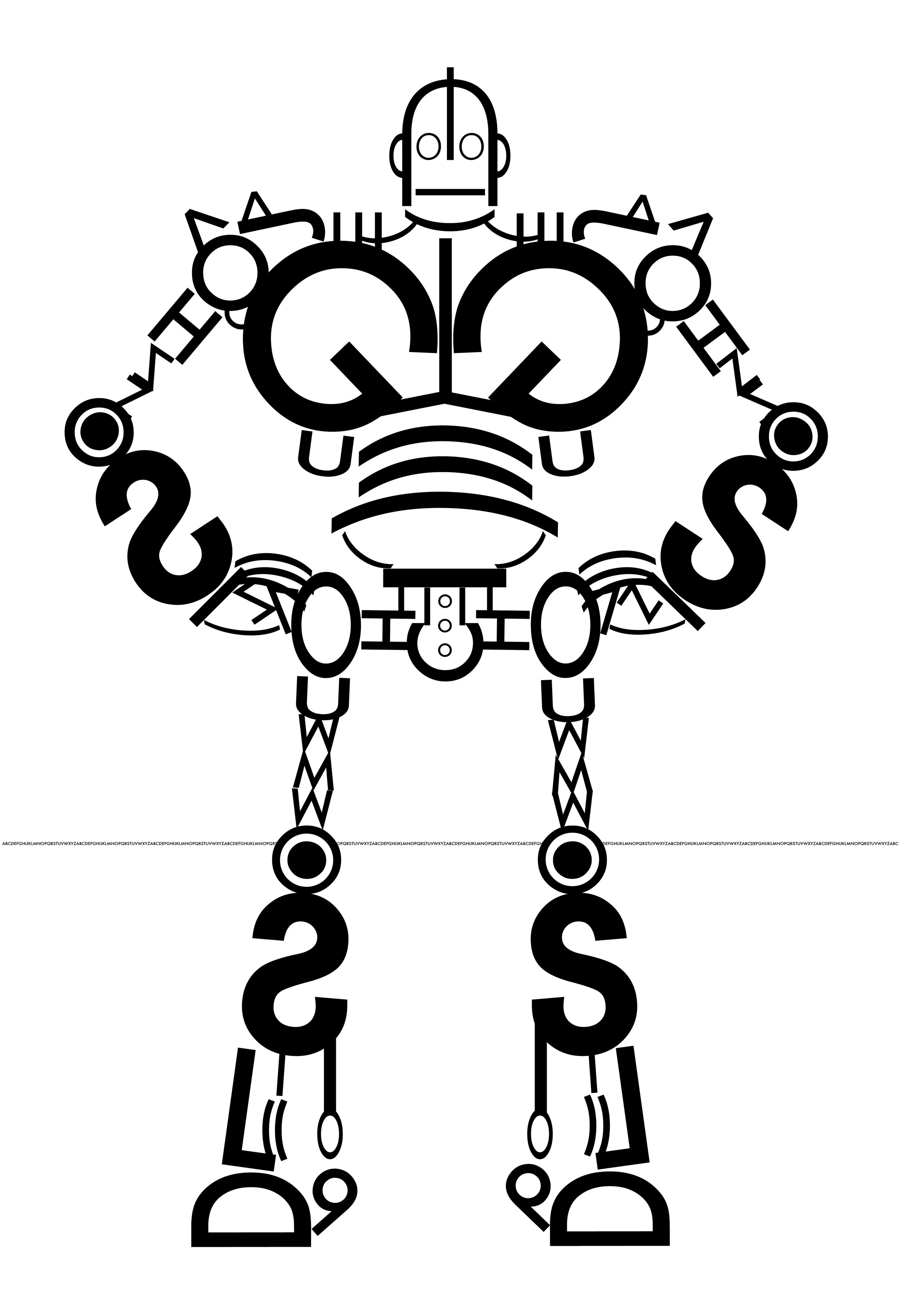 Fontbot - Iron Giant