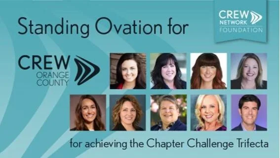 CREW Orange County Reaches the Chapter Challenge trifecta