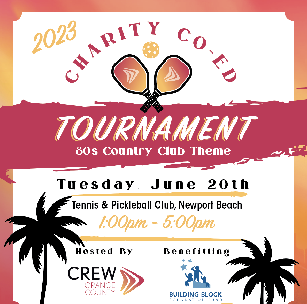 First Pickleball Charity Tournament a Smashing Success!