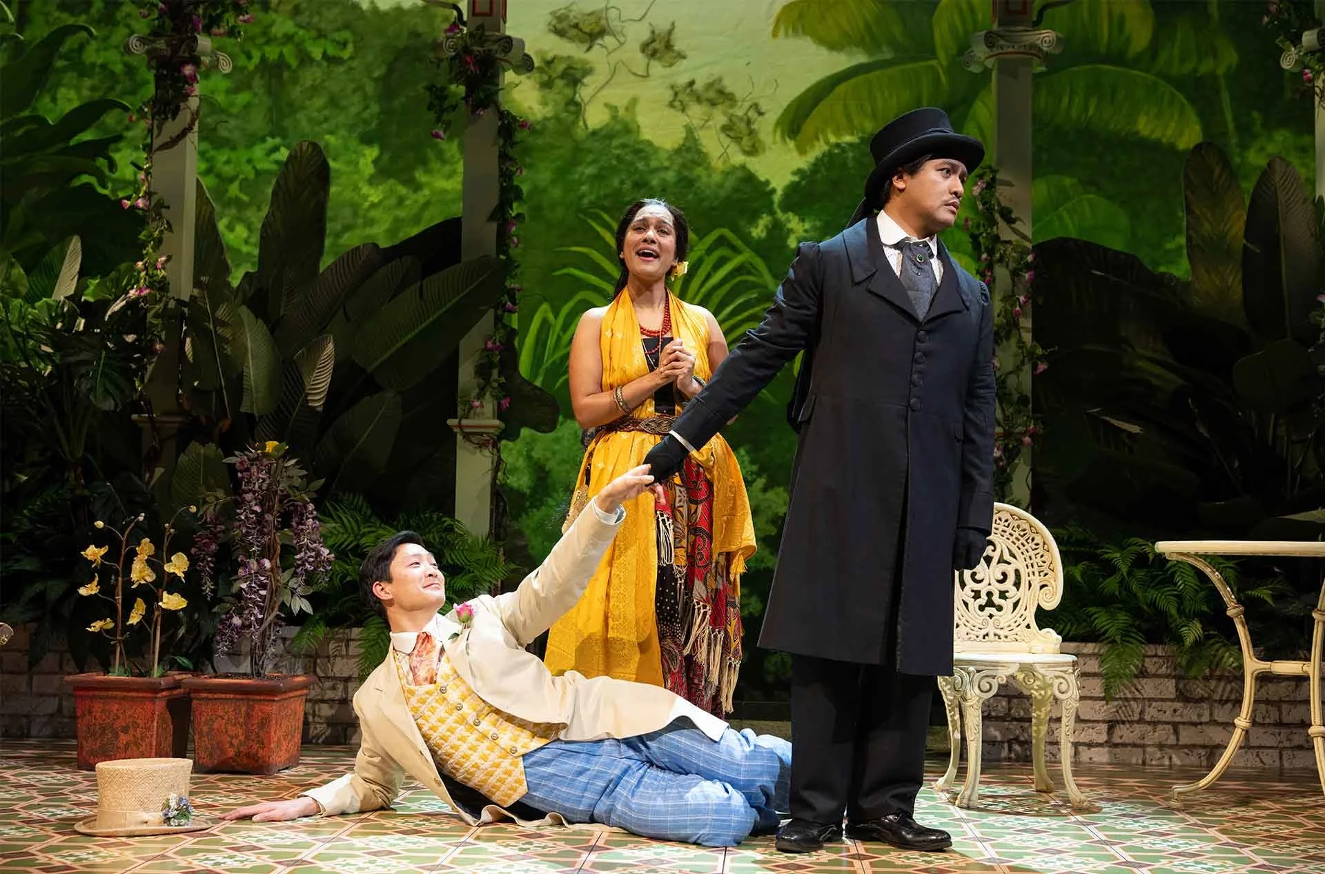 Algernon Moncrieff in "The Importance of Being Earnest" at OSF. Photo by Jenny Graham.