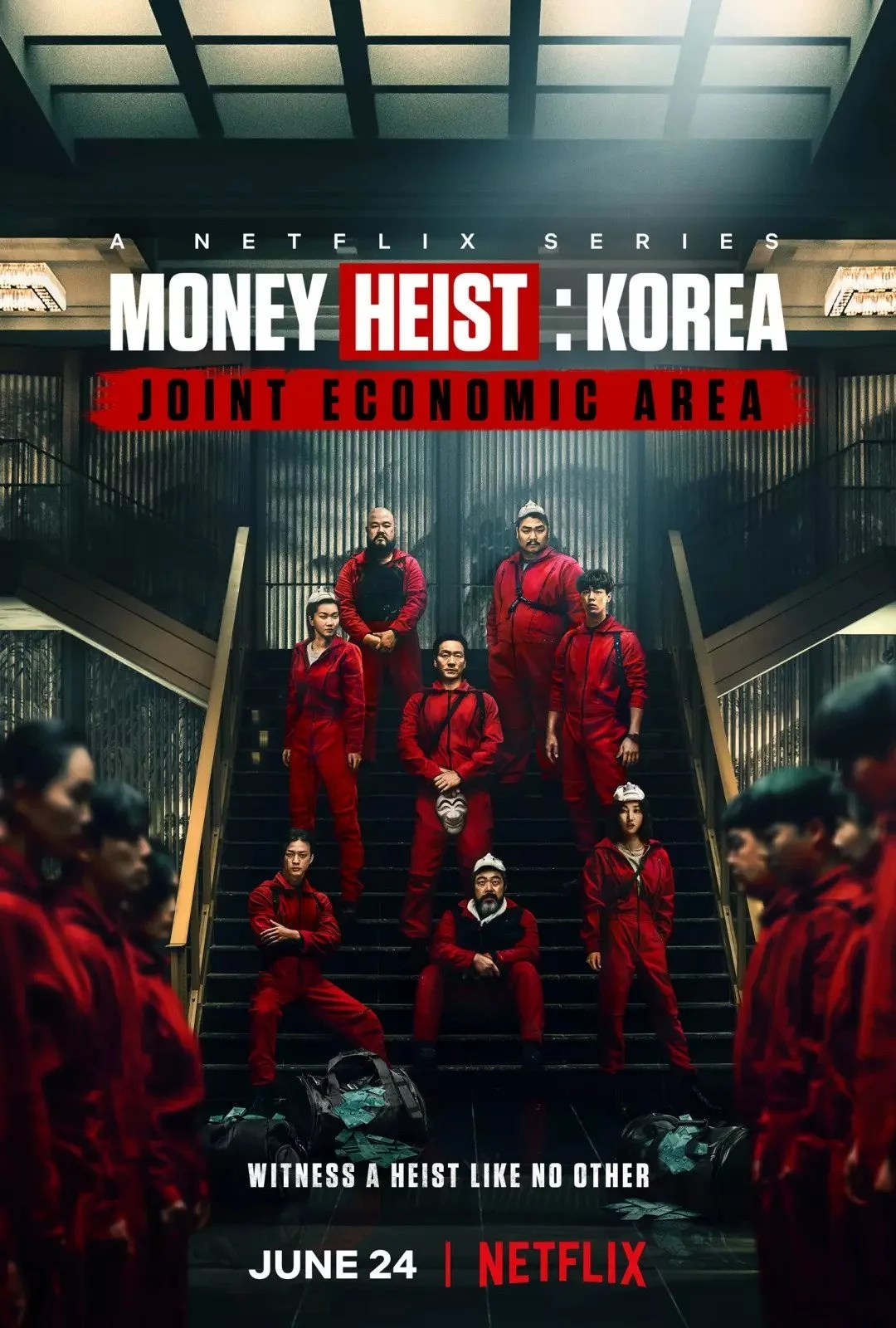 Money Heist: Korea - Joint Economic Area 
(Netflix)