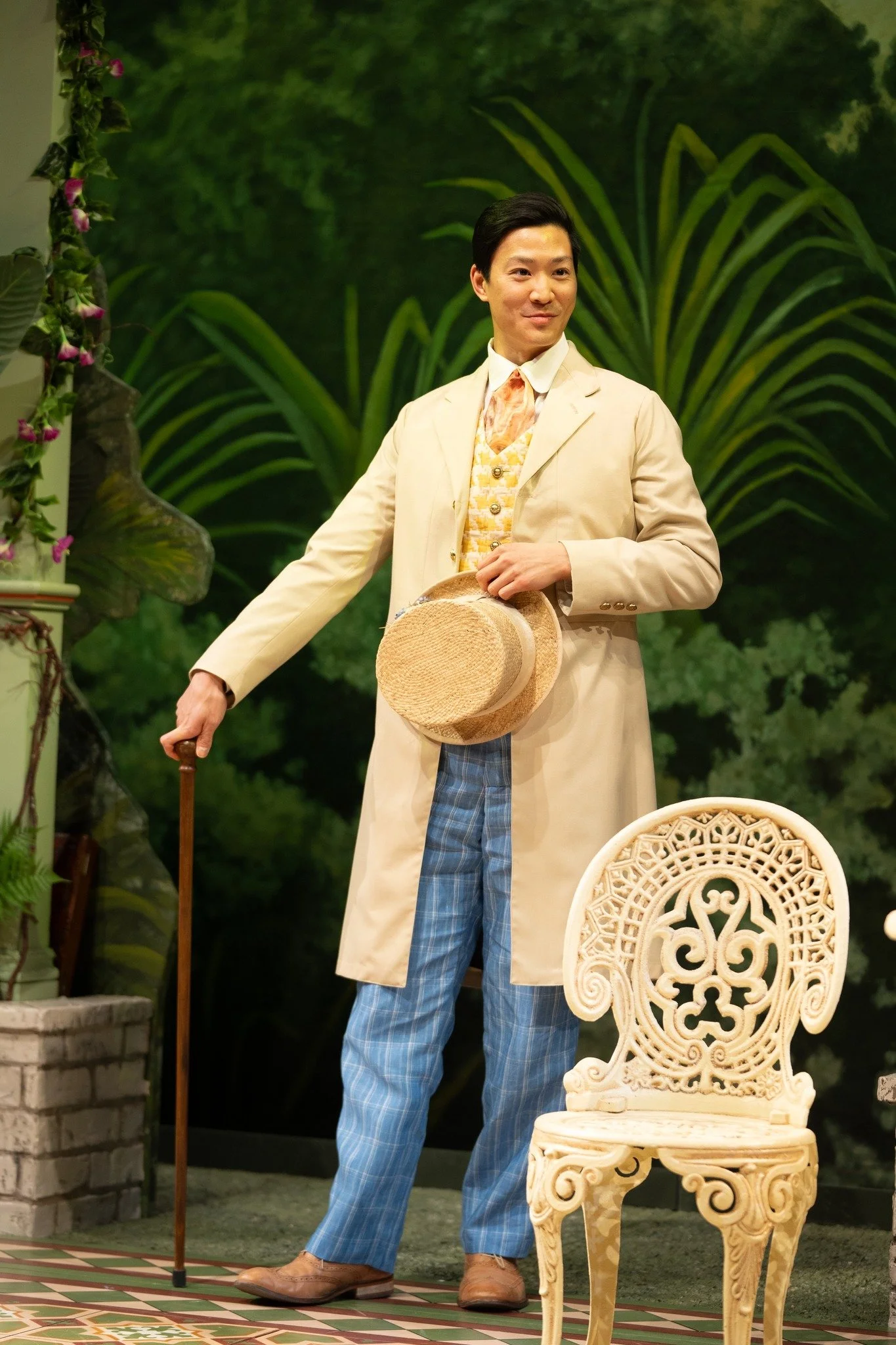 Algernon Moncrieff in "The Importance of Being Earnest" at OSF. Photo by Jenny Graham.