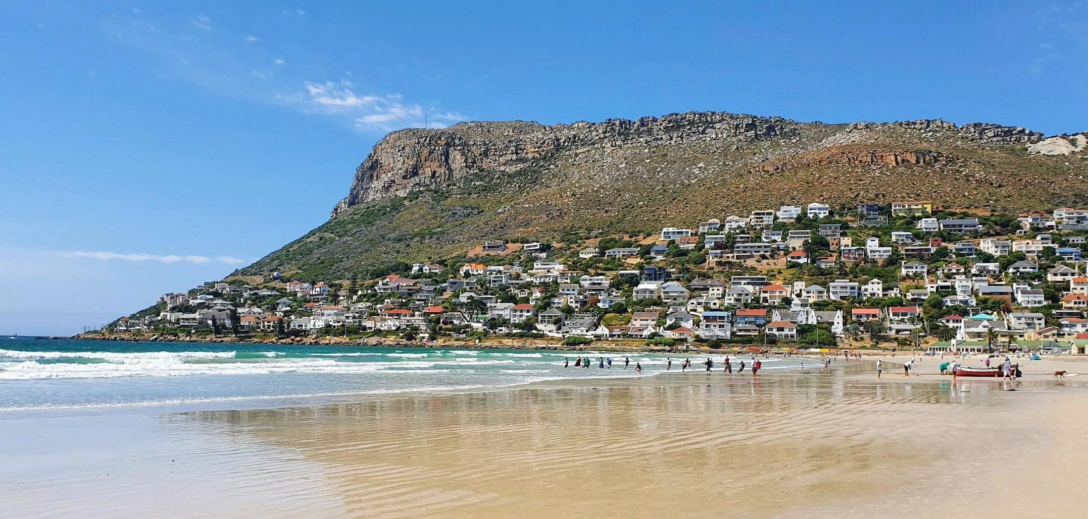 CFish Hoek Beach, Cape Town. Best beaches to visit in South Africa.