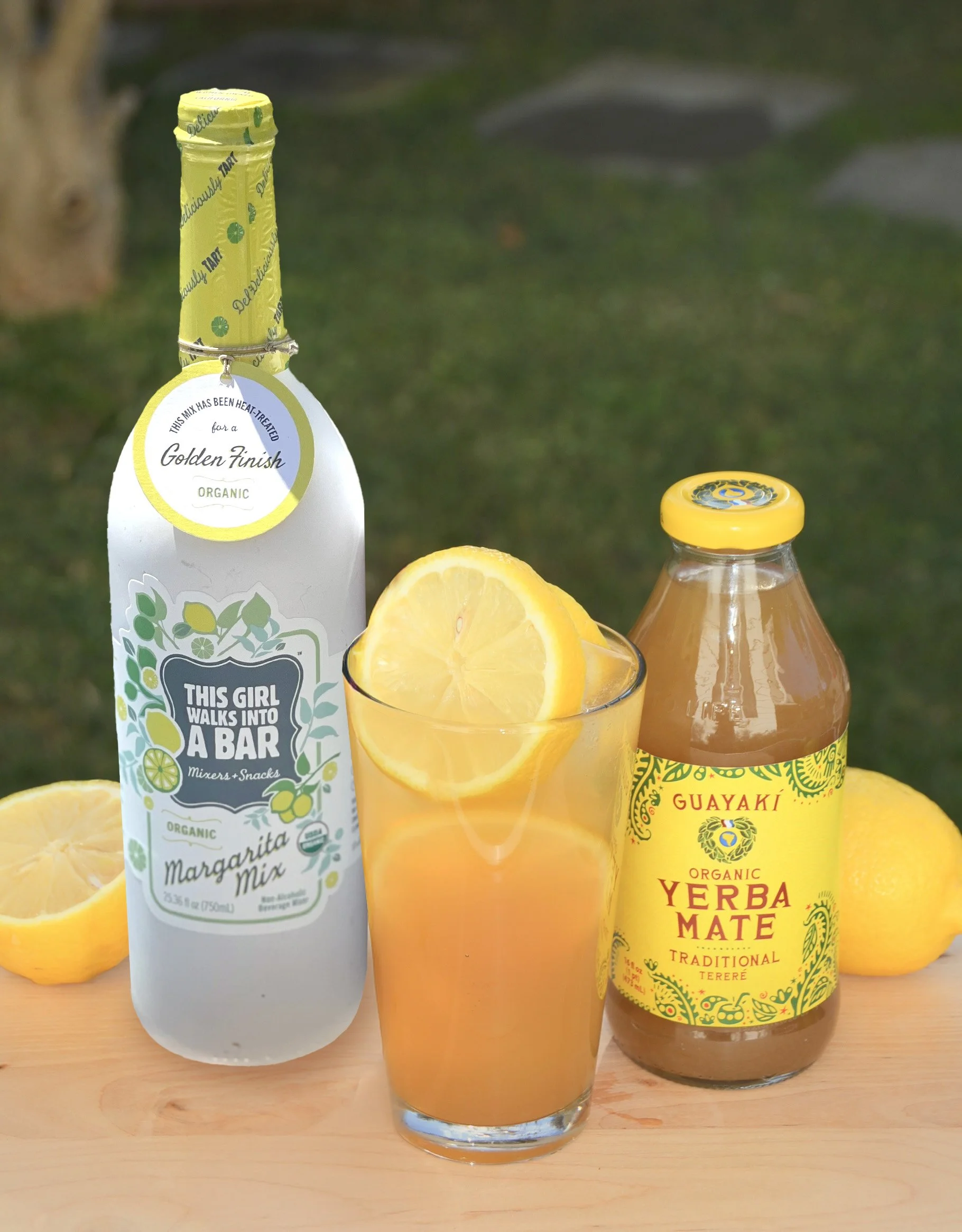 Yerba Mate Sour Mocktail