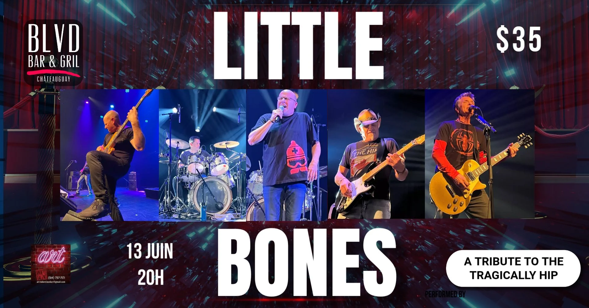 LITTLE BONES - A TRIBUTE TO THE TRAGICALLY HIP