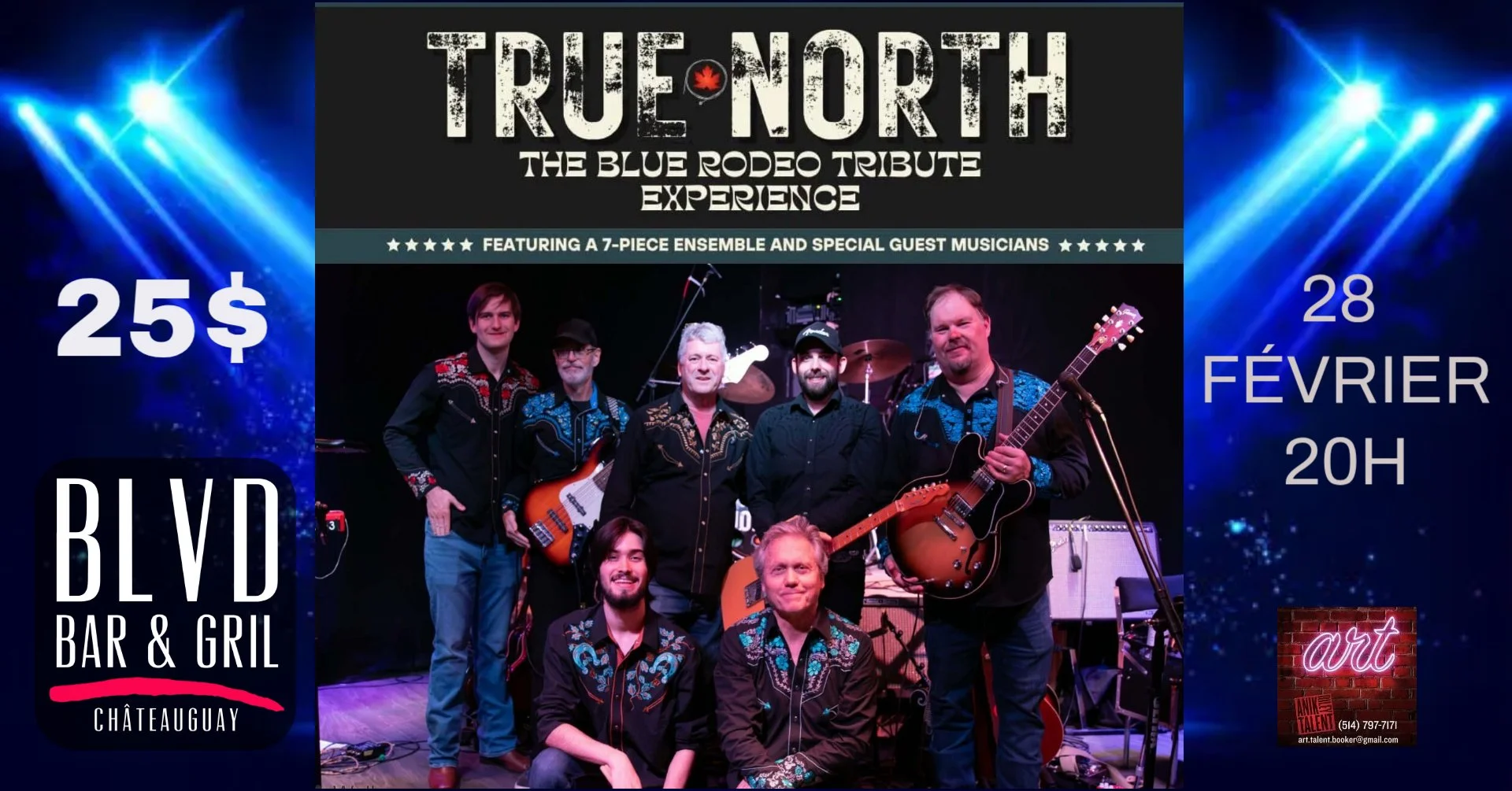 TRUE NORTH - A BLUE RODEO TRIBUTE EXPERIENCE SHOW