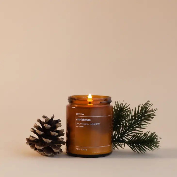 Christmas Candle 7.5oz by Gold & Ivy