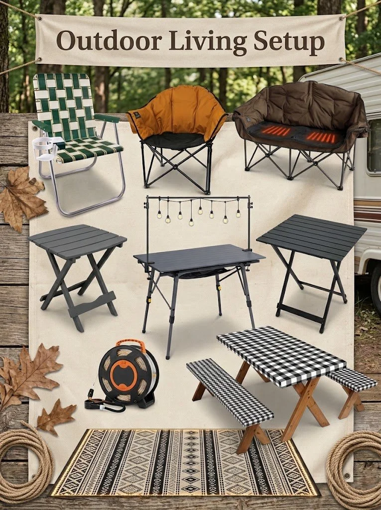 Outdoor Patio Setup