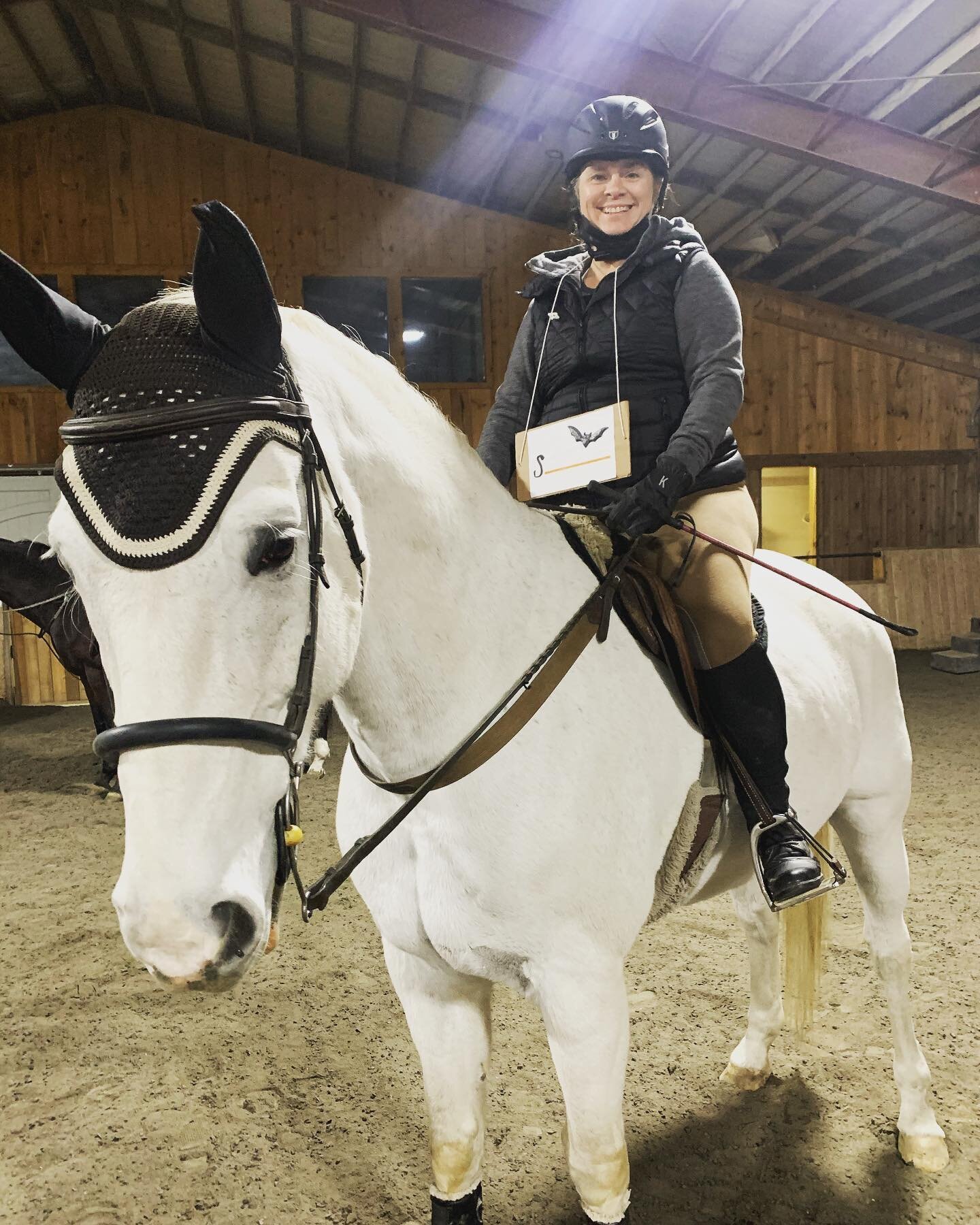 Can you guess the names of the horses these ladies were riding tonight?! #ladiesnight #virtualhalloweenshow #riddlemethis