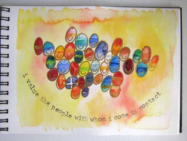 I value the people with whom I come in contact.