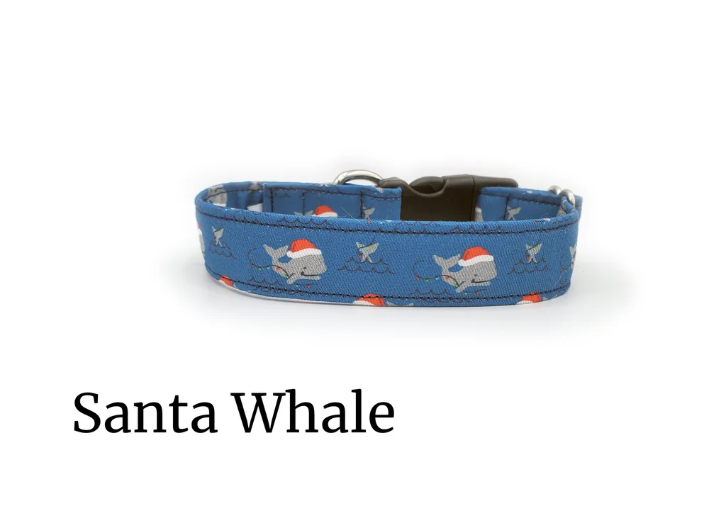 Santa Whale — Adventure Bear Collars