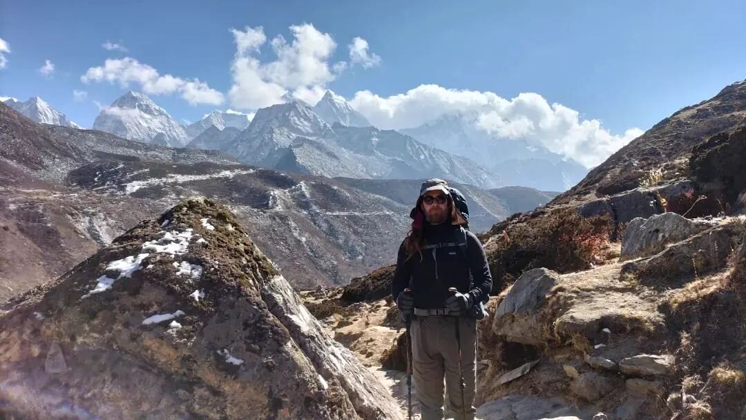 Everest base camp hike in Feb earlier this year. It feels like a lifetime ago already. Baltic (scots for freezing) and utterly beautiful. Certainly, the most intensely profound and challenging hike I've ever done. We got to Dingboche, a wee village n