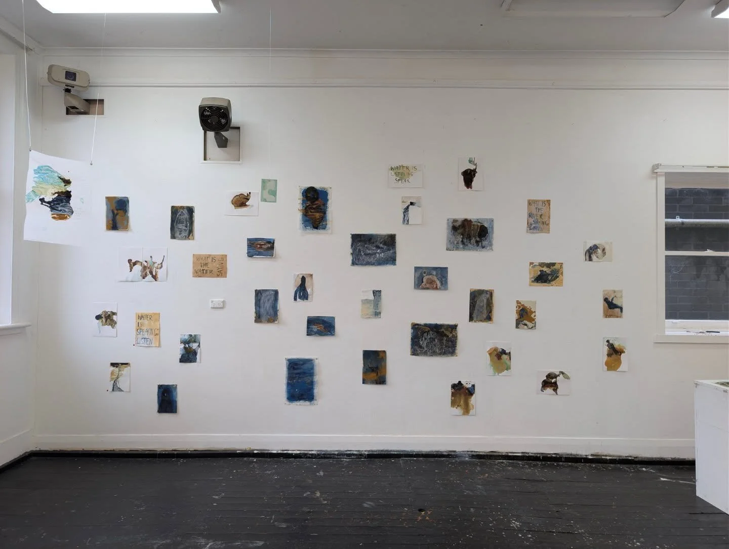 A few snaps from my collaborations and experiments with the Queen River in Queenstown, plus the studio install/ clean-up. And that's a wrap, I suppose, for now... until I process all the film, eek! 

#waterisspeaking #extractiveindustries #ecological
