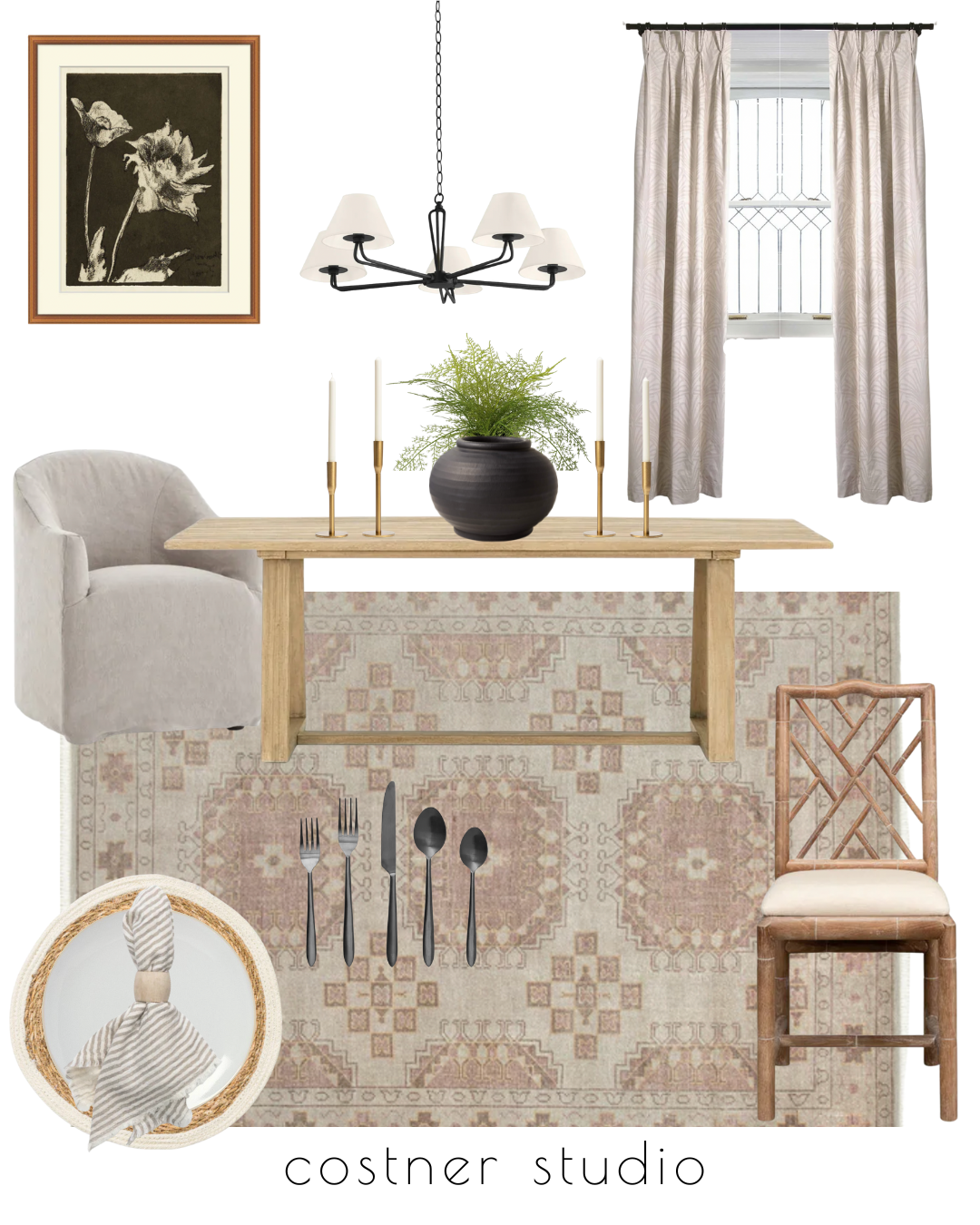 Dining Room | Styled Spaces — COSTNER STUDIO