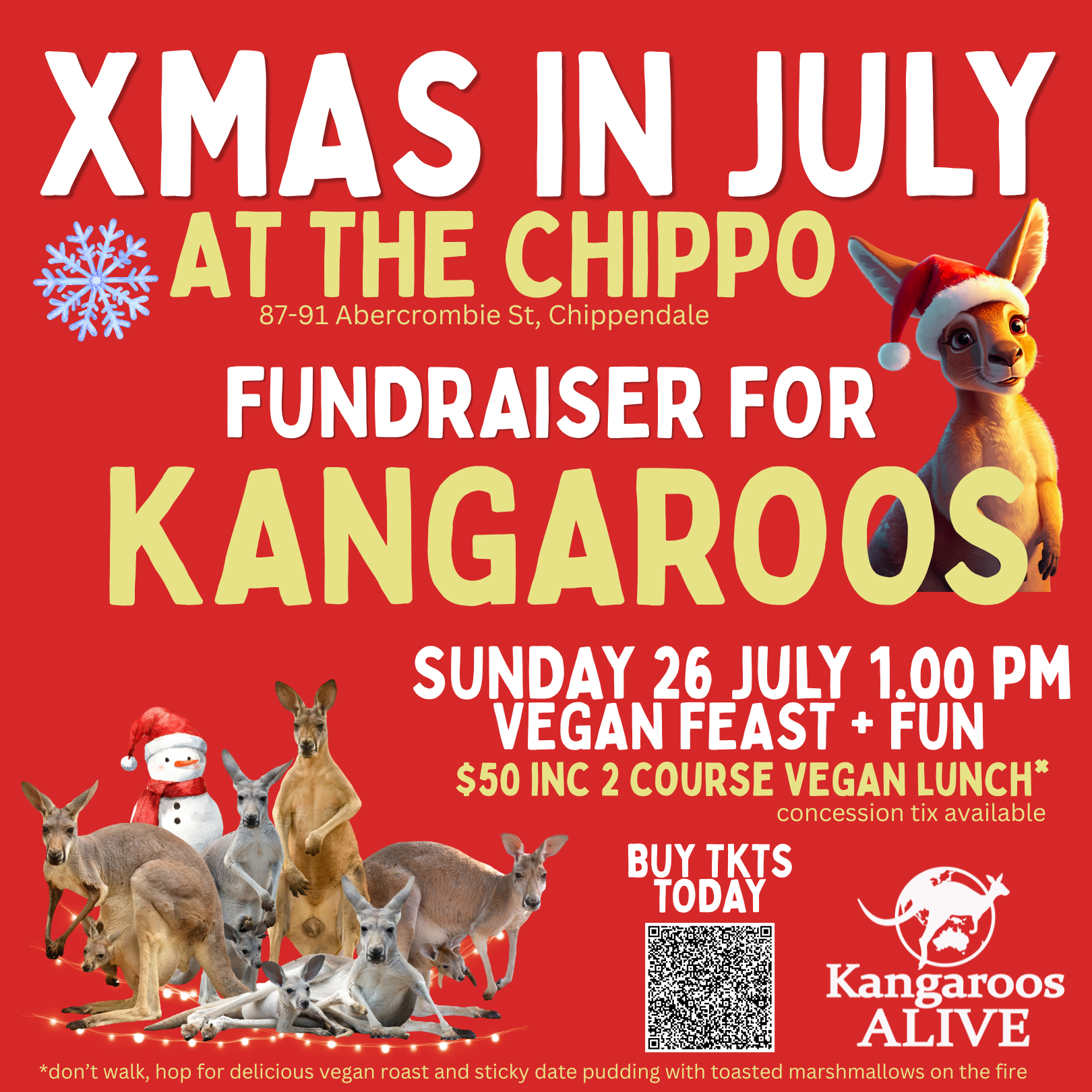 Xmas in July at The chippo