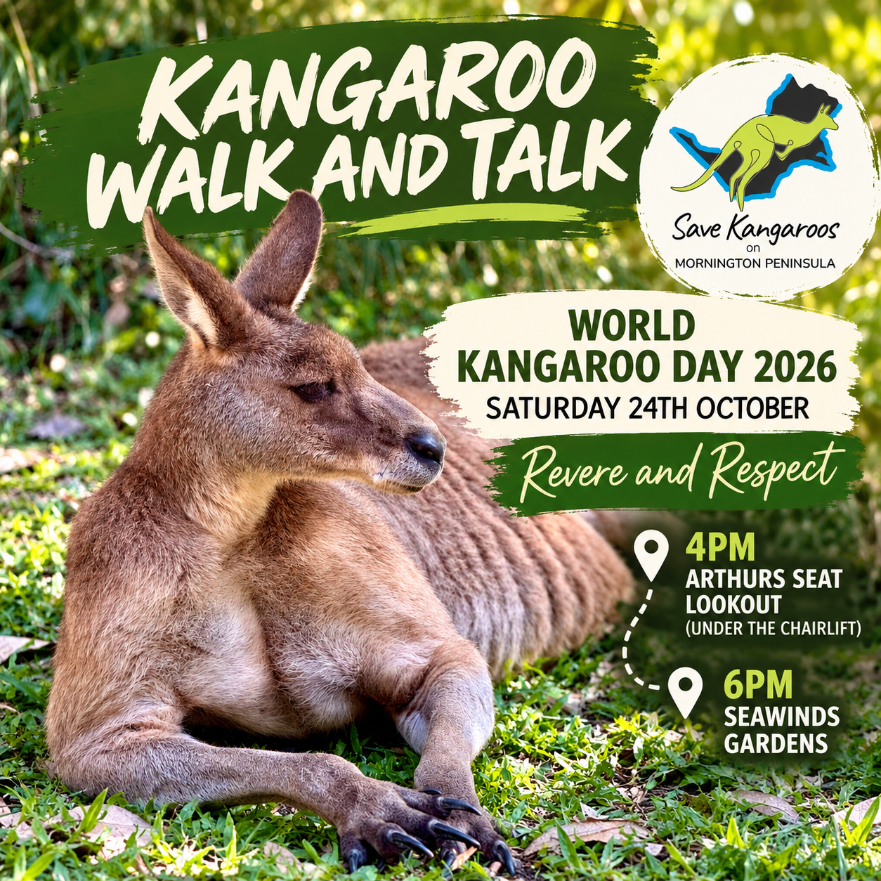 Kangaroo Walk and Talk Seawinds National Park