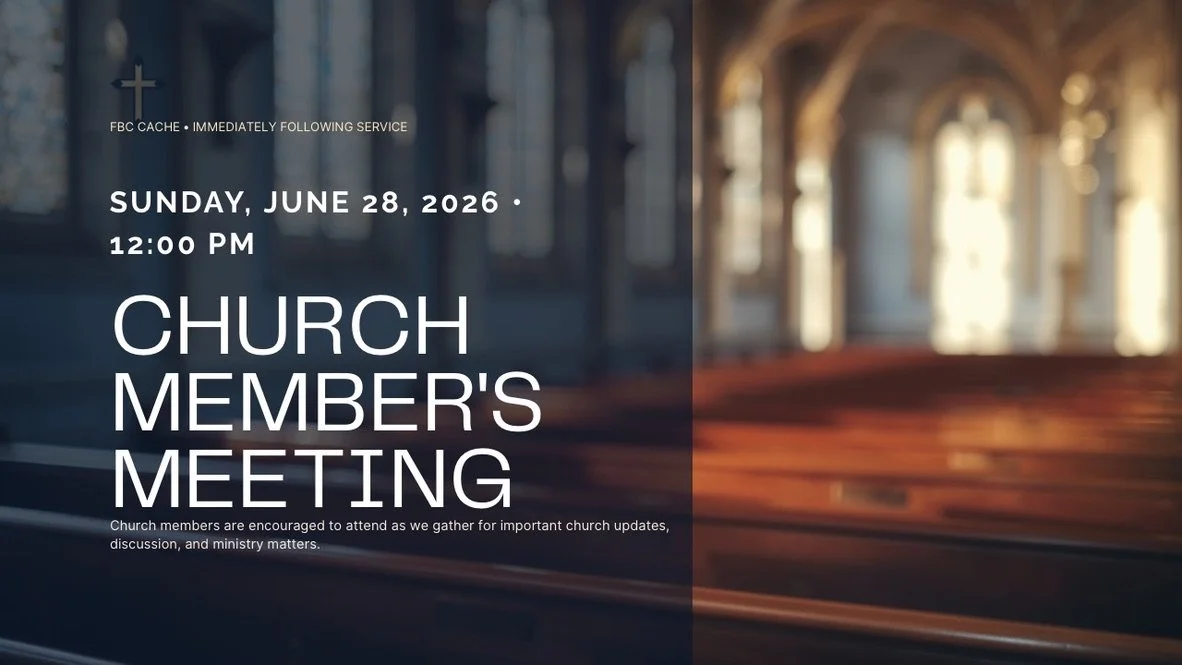 Noon Church Meeting