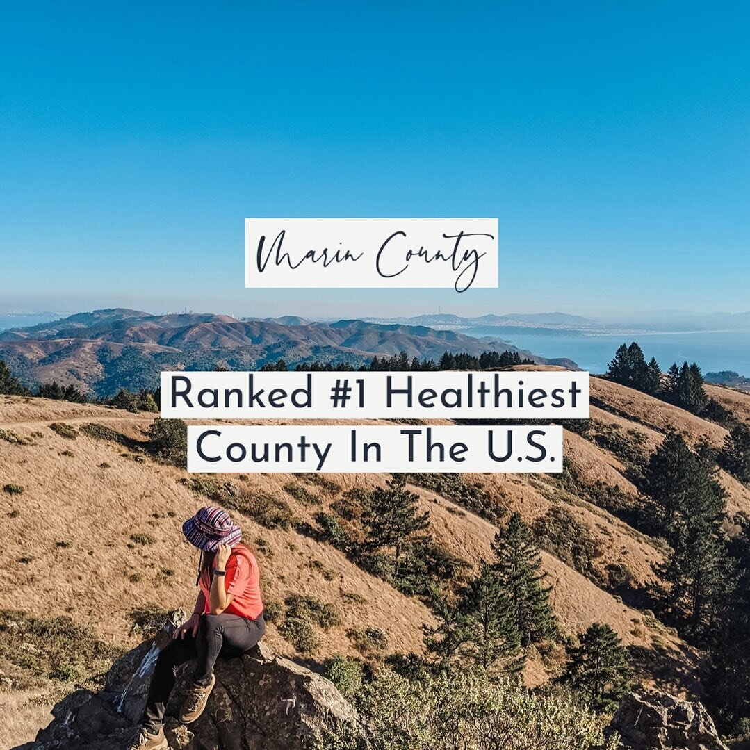 In a recent study conducted by Market Watch, Marin was ranked the #1 healthiest county in the U.S. 

With its breathtaking natural beauty, vibrant community, and dedication to wellness, it&rsquo;s no surprise Marin stands tall as the epitome of healt