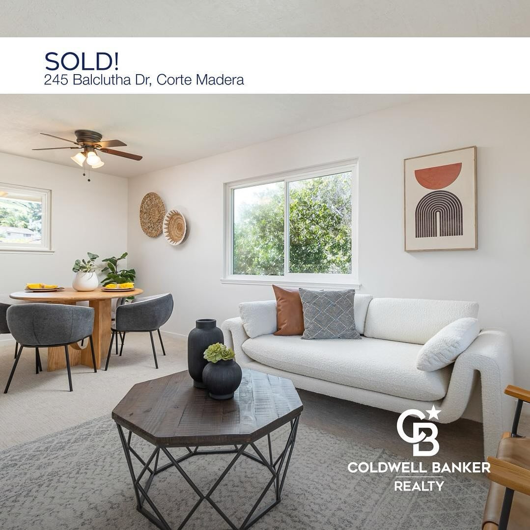 List $1,695,000 | Sold $1,875,000 | 7 Offers

I am thrilled for my client on the sale of their long-time family home in Corte Madera at the foot of Ring Mountain. Thank you for your confidence and trust - your collaboration went a long way to bring t
