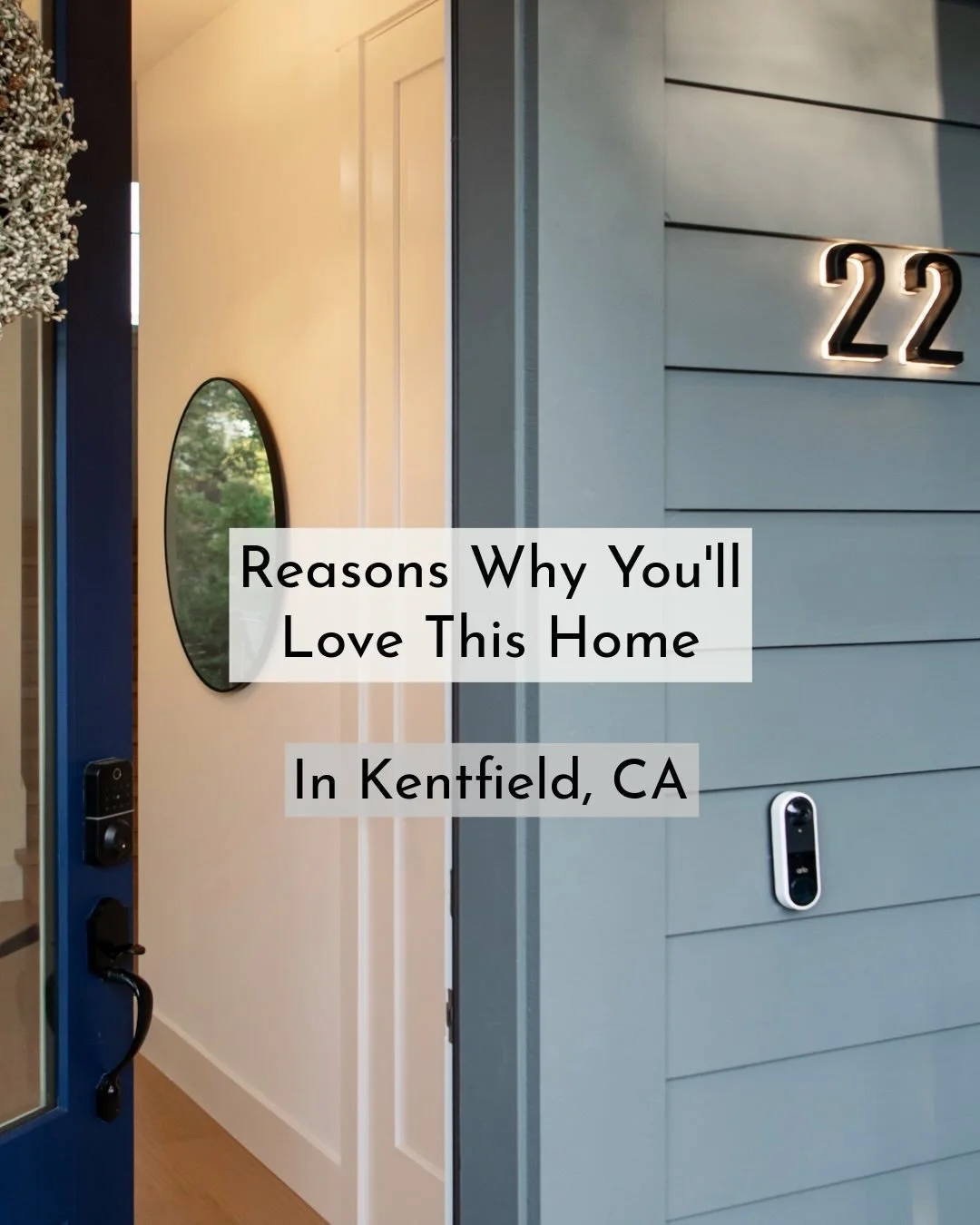 For Sale in Kentfield Flats! ✨

Open House This Sunday, 12/7 2:00-4:00pm!

22 Cedar Ave. | Kentfield, CA 94904
$3,499,000 | 5 Beds | 5 Baths
2,844 sq ft | 7,756 sq ft lot

Thoughtfully designed by Polesky Perlstein Architects, this newly built 2,844 