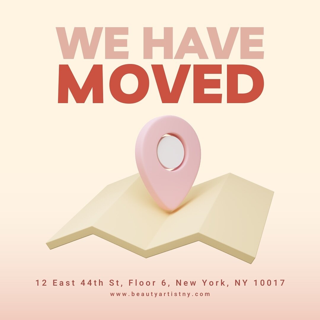 Exciting news! 🎉 We have relocated to a bigger, brand-new location just one block down from our old spot!! 🥰 ⁠
⁠
Visit us at our stunning new address: 𝟏𝟐 𝐄. 𝟒𝟒𝐭𝐡 𝐒𝐭, 𝟔𝐭𝐡 𝐟𝐥𝐨𝐨𝐫, 𝐍𝐞𝐰 𝐘𝐨𝐫𝐤, 𝐍𝐘, 𝟏𝟎𝟎𝟏𝟕 - nestled between Fi