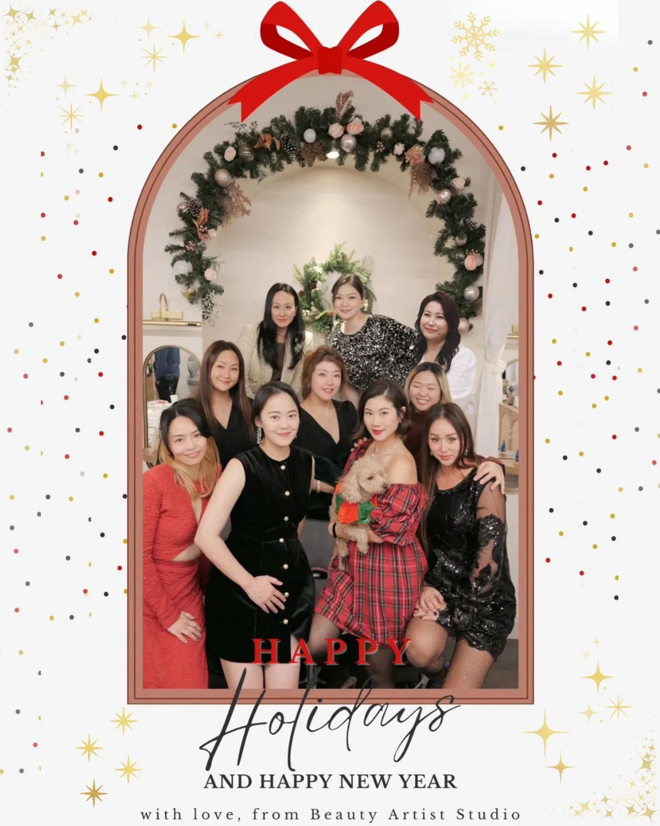 𝑴𝒆𝒓𝒓𝒚 𝑪𝒉𝒓𝒊𝒔𝒕𝒎𝒂𝒔 𝒇𝒓𝒐𝒎 𝒐𝒖𝒓 𝑩𝒆𝒂𝒖𝒕𝒚 𝑨𝒓𝒕𝒊𝒔𝒕 𝒇𝒂𝒎𝒊𝒍𝒚 🎄❤️⁠
⁠
Thank you for trusting us with your beauty, your stories, and your glow throughout the year.⁠
We&rsquo;re so grateful for every client, friend, and supporter