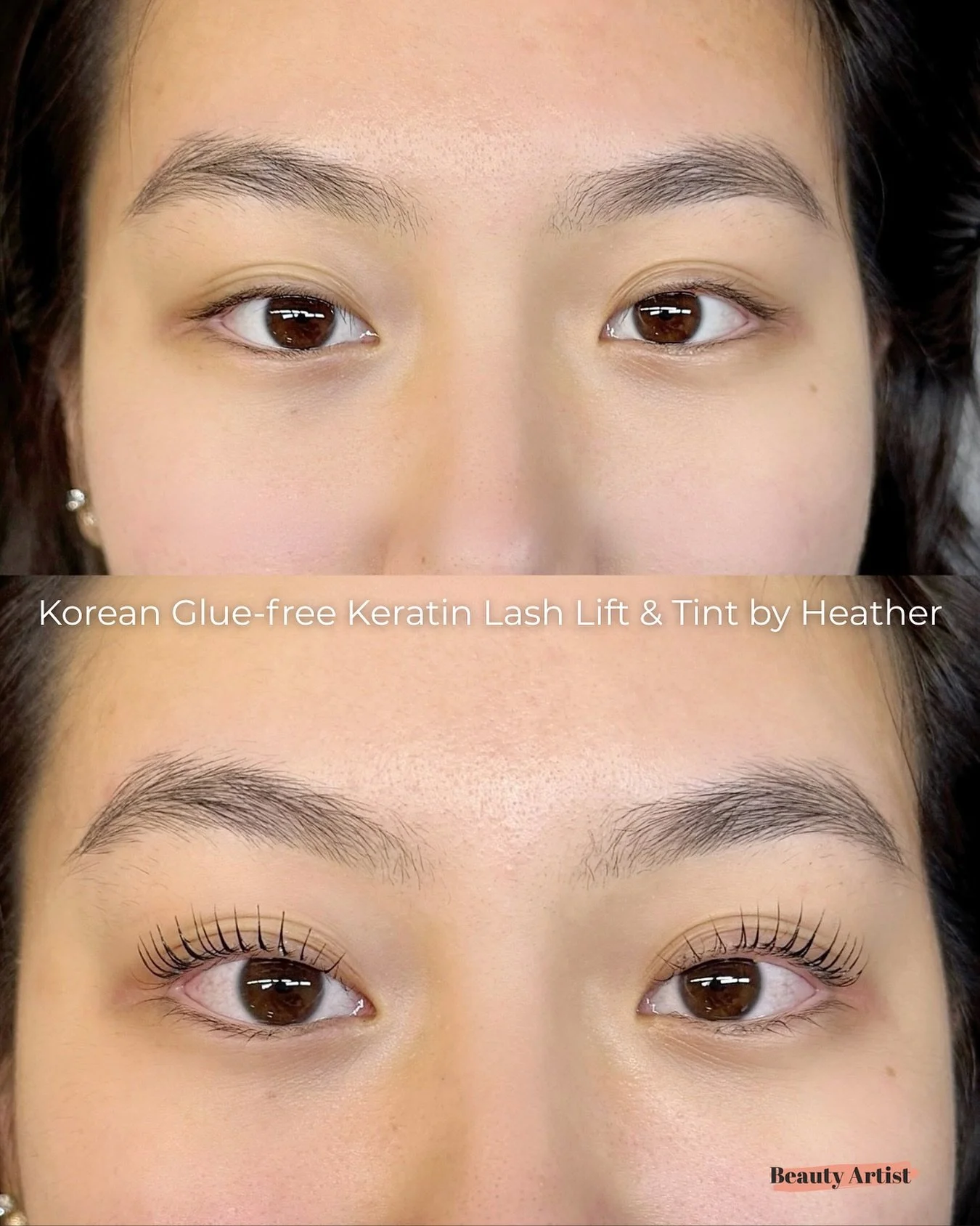 Effortlessly lifted. Naturally defined. ✨⁠
⁠
Our Korean Glue-Free Keratin Lash Lift &amp; Tint enhances your natural lashes without extensions &mdash; just your own lashes, but better.⁠
⁠
✔️ No glue⁠
✔️ Keratin-infused for healthier, stronger lashes⁠