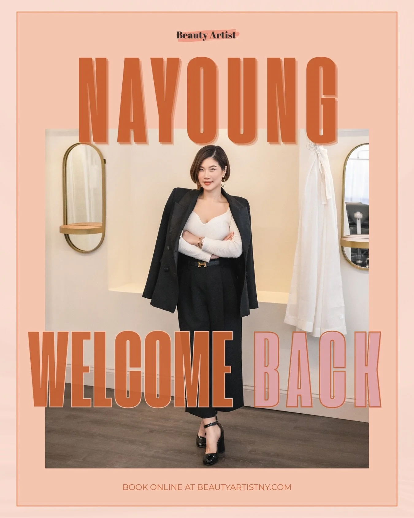 Nayoung returns to the studio TOMORROW &mdash; Friday, February 20th! 🤩👏⁠
⁠
Founder. Lead Artist. And now a proud mom of two. 🥰⁠
⁠
Her schedule will be:⁠
Tuesday⁠
Wednesday⁠
Friday⁠
Every other Saturday⁠
⁠
February and March availability is alread