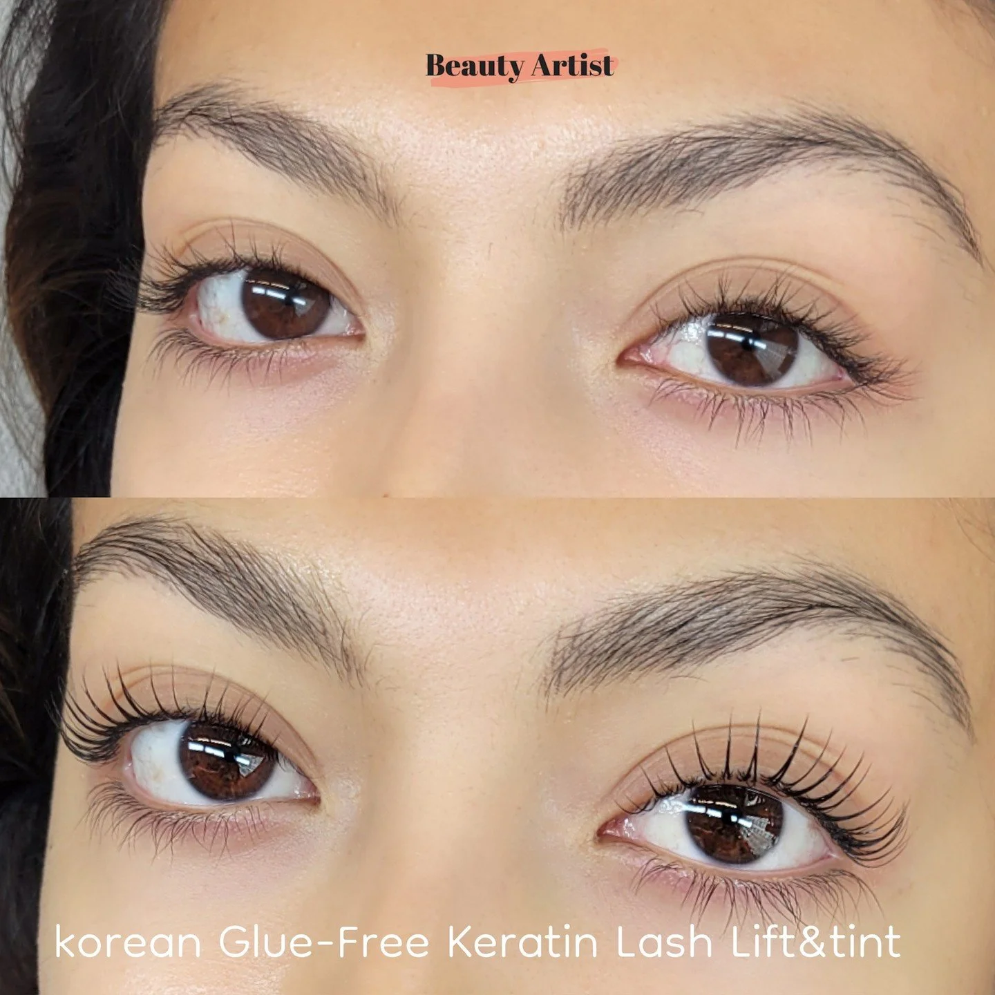 Our Korean Keratin Lash Lift &amp; Tint enhances your natural lashes with a soft, eye-opening curl &mdash; no extensions needed.⁠
⁠
The tint adds extra definition, while the keratin treatment helps keep the lashes looking nourished and polished.⁠
⁠
P