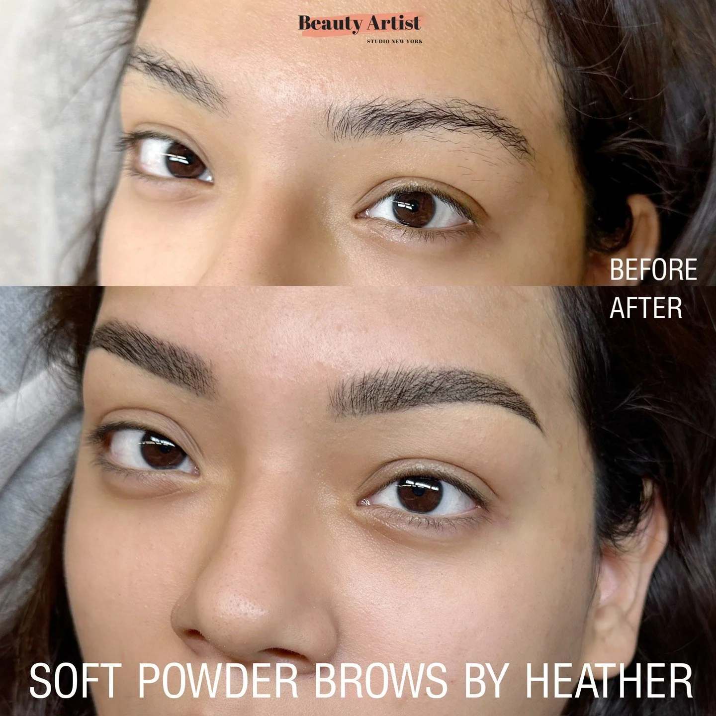 A fuller, more defined brow without the heavy makeup look! 🪄

Heather (@heather.beautyartistny) created these Soft Powder Brows using fine, pixelated shading for a softly filled-in, makeup-like finish&mdash;without a harsh front or outline.⁠
⁠
Soft 