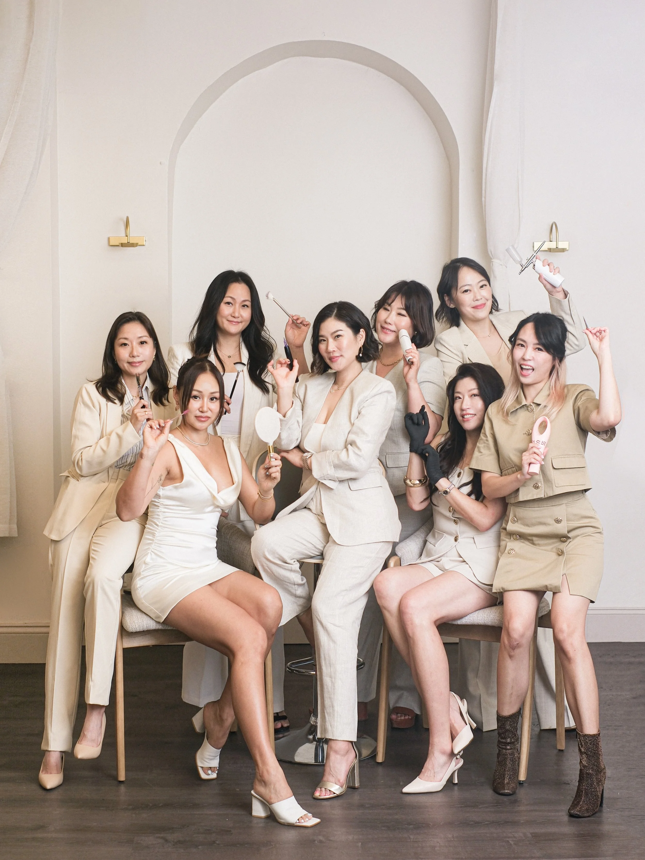 Meet the faces behind Beauty Artist Studio. 

We recently got the whole Beauty Artist team together for a new profile photo shoot, so we thought it was the perfect time to reintroduce the amazing women behind the studio.

From PMU and lashes to skinc