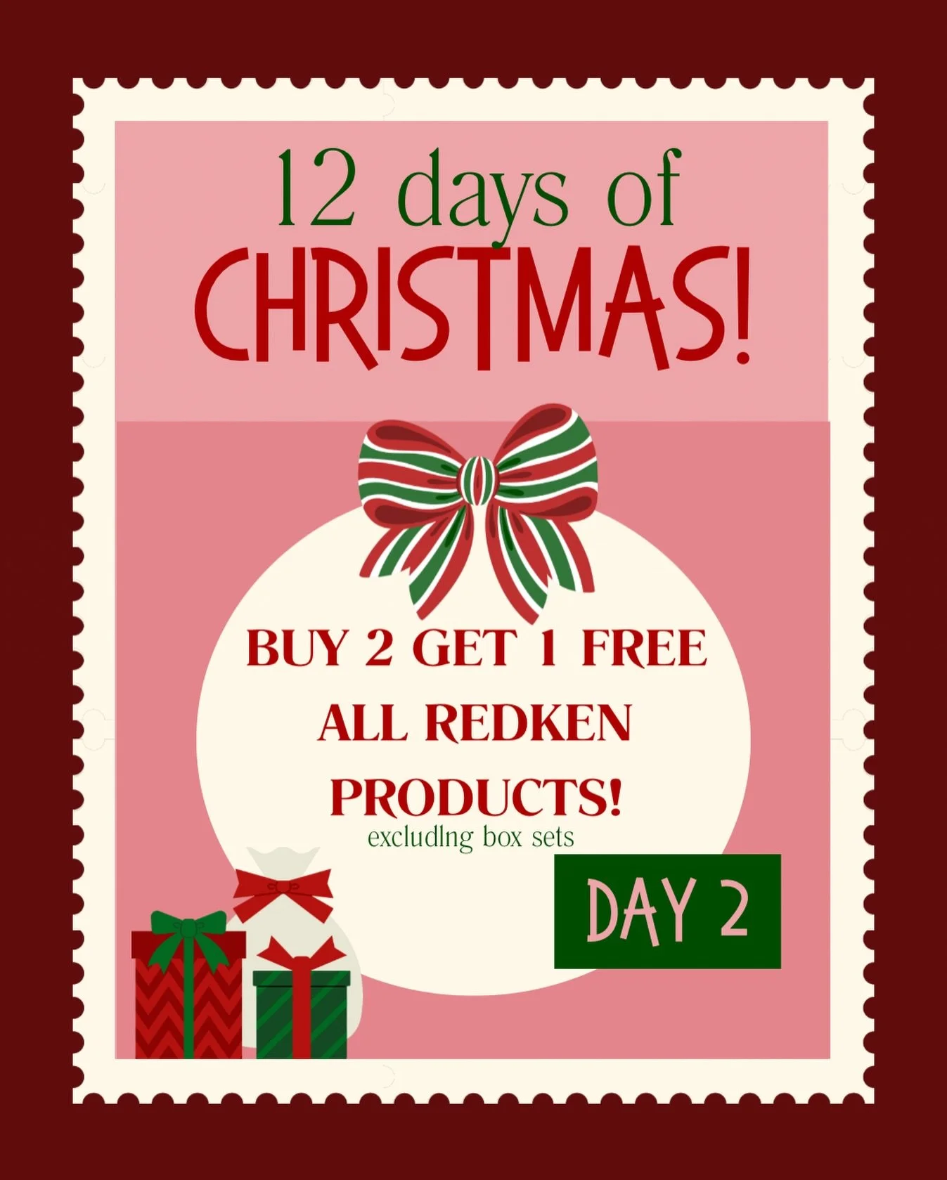 Day Two!! Stop buy and stock up on all Redken products!!