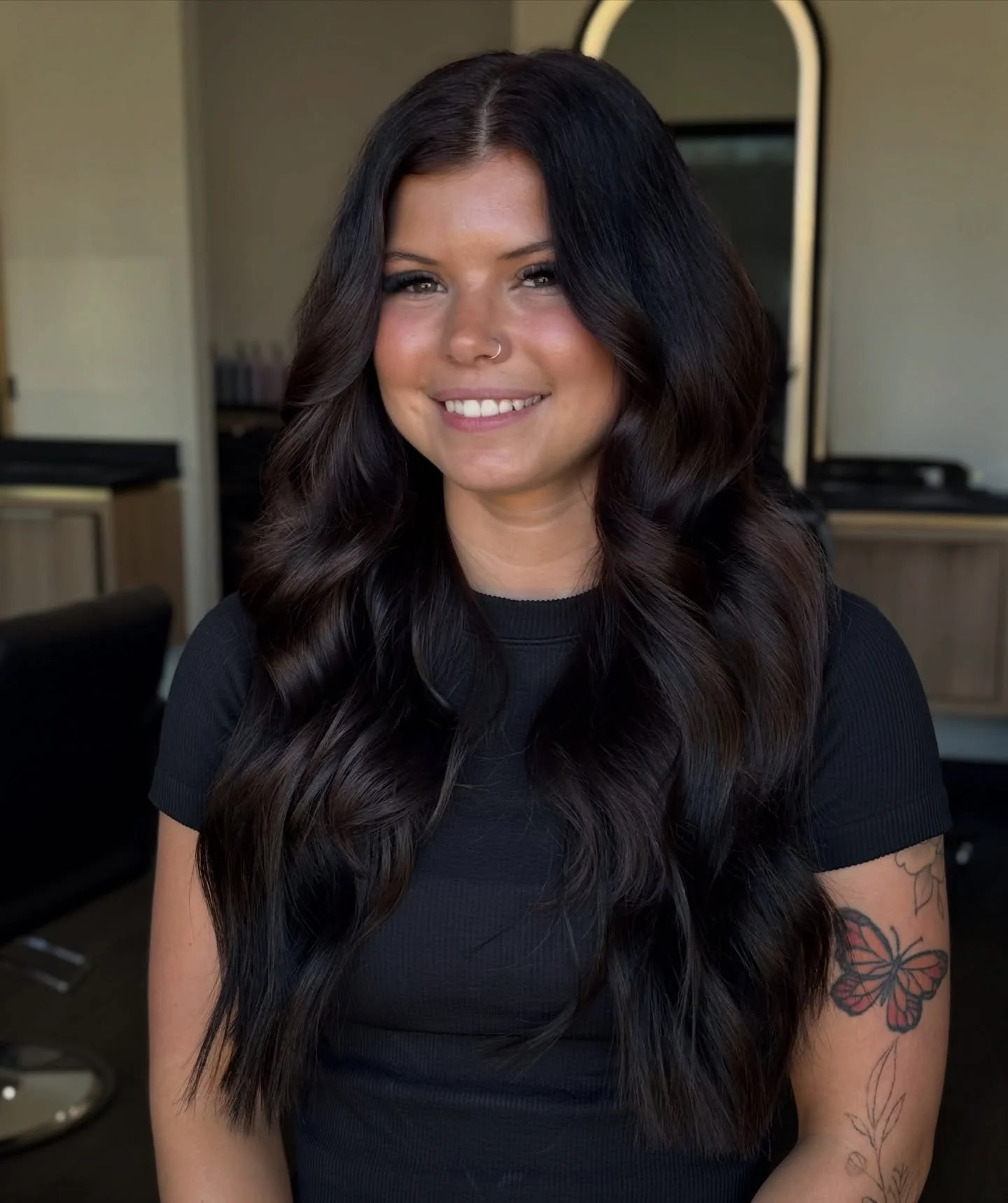 What two rows of confidence looks like 😍

There&rsquo;s nothing better than that fresh install feeling. 

Book your before &amp; after today 

SEO: Tulsa Hair Salon | Claremore Hair Salon | Tulsa Extension Stylist | Claremore Extension Stylist | Okl