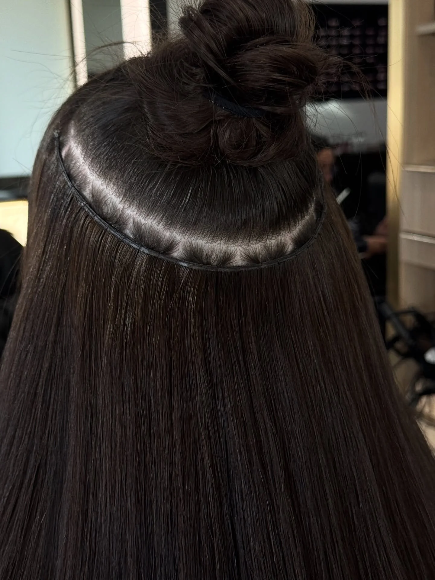 another squeaky clean install for your feed 🫧🧼

If you&rsquo;re finally ready to pull the trigger and get the hair of your dreams, book today at the link in our bio 🤭

SEO: Tulsa Hair Salon | Claremore Hair Salon | Tulsa Extension Stylist | Clarem