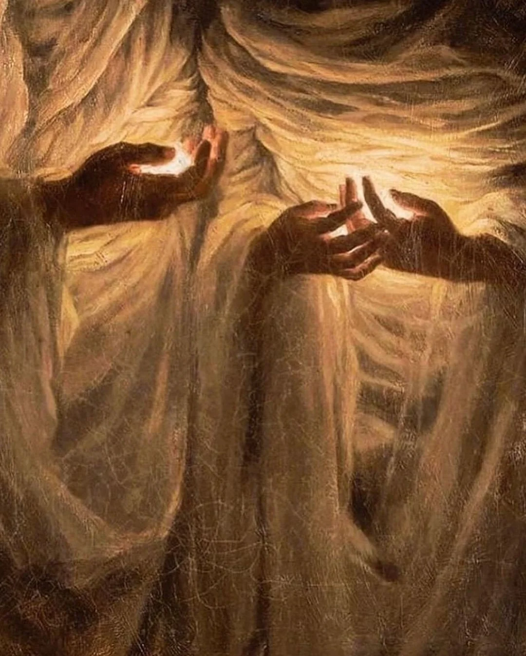 ‘My divinity is in your humanity.’