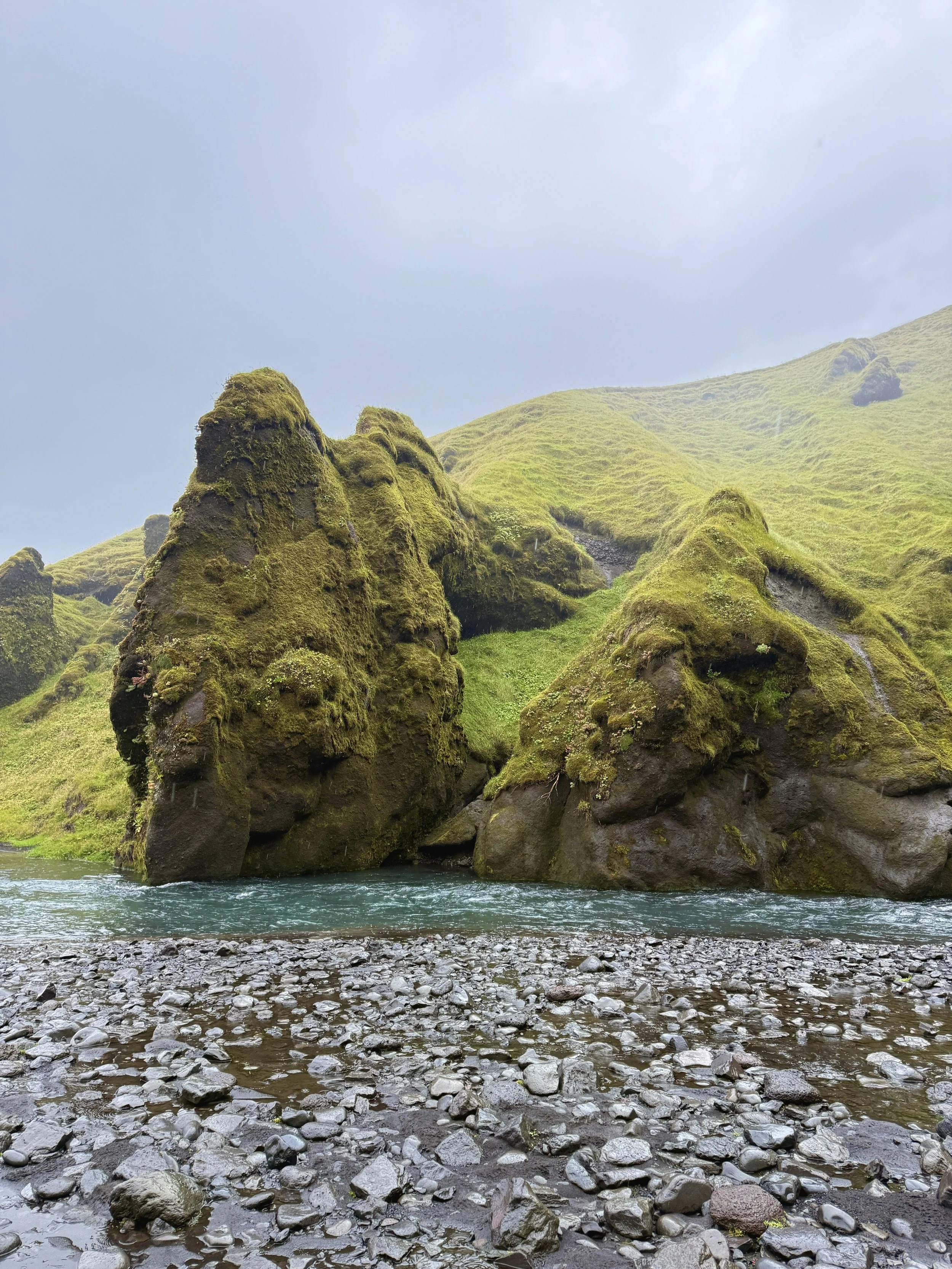 Glacier runoff in Iceland