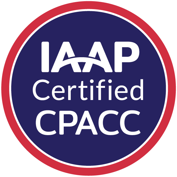 IAAP CPAAC Certified Badge