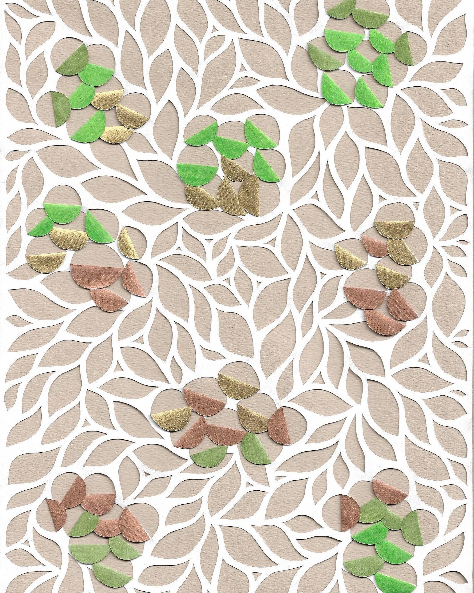 "Dappled Light: Olive #3" (Print), ed. of 50, Fine Art Paper, 8" x 10", $30.00