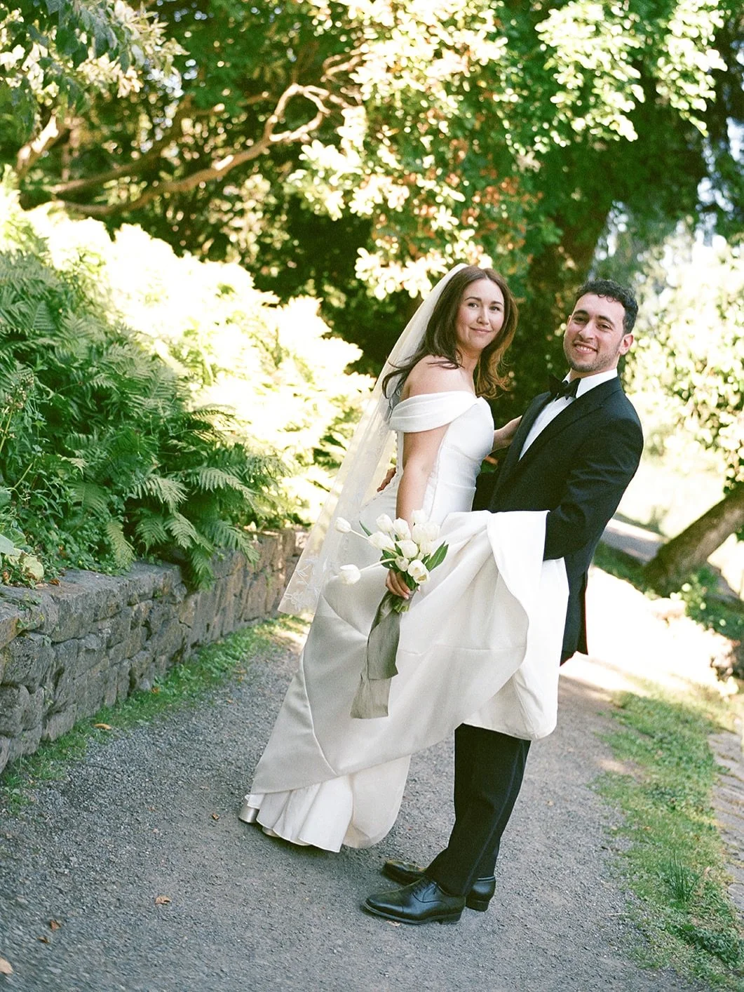 rachel and ben, on a perfect june day in portland. 

captured by: @hollyhursleyphoto 
floral design: @wildflower_portland 
reception venue / catering: @huntandgathercatering 
ceremony venue: @csrgpdx 
hair + makeup: @kellithomsen 
dj: @dillonbartellm