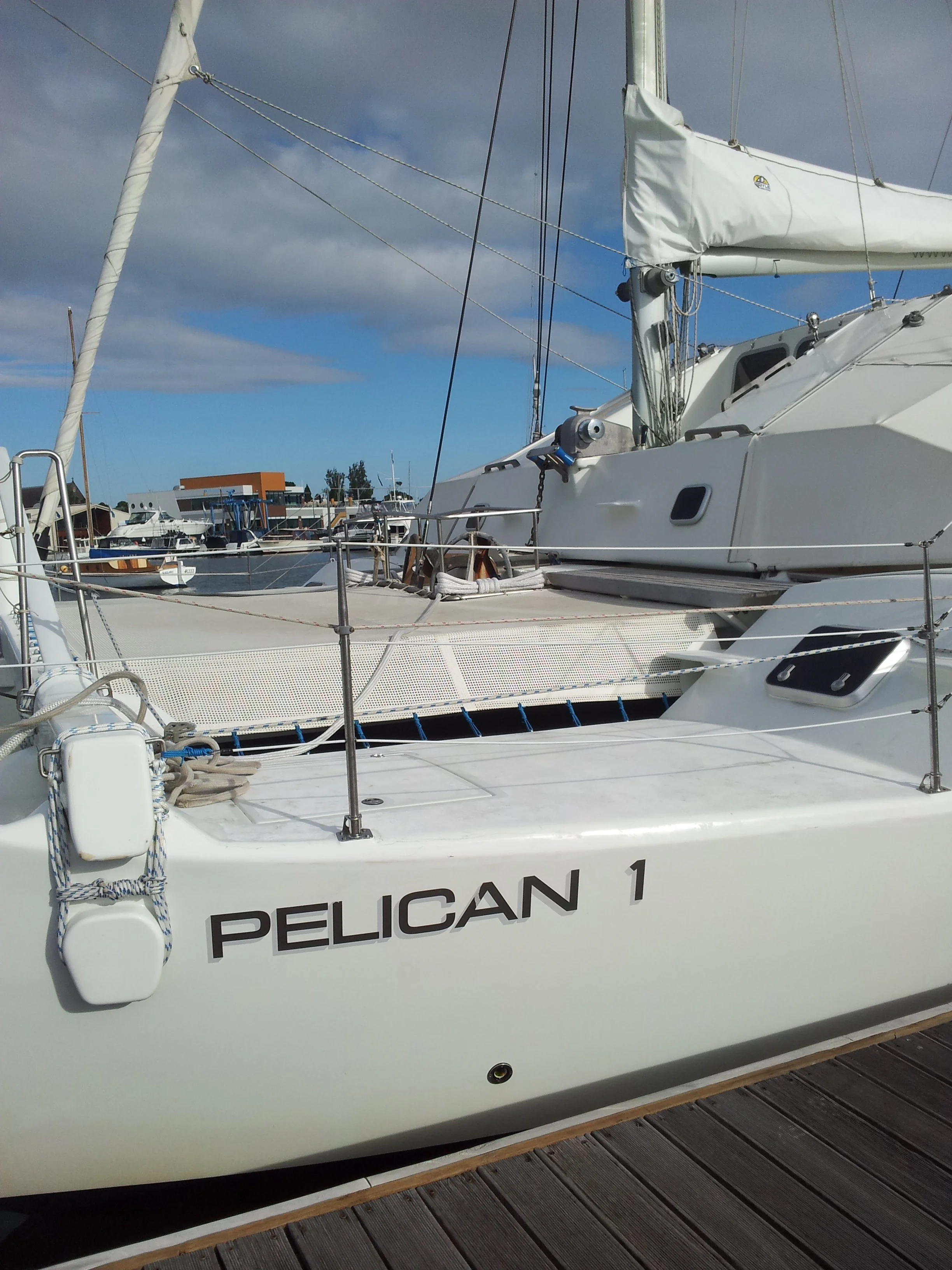 Pelican - Ocean literacy Boat - Invited to talk about Seaweed in Port Phillip Bay.
