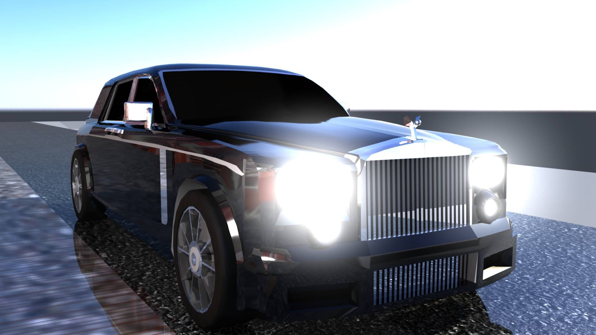 Rolls Royce Phantom Final Render