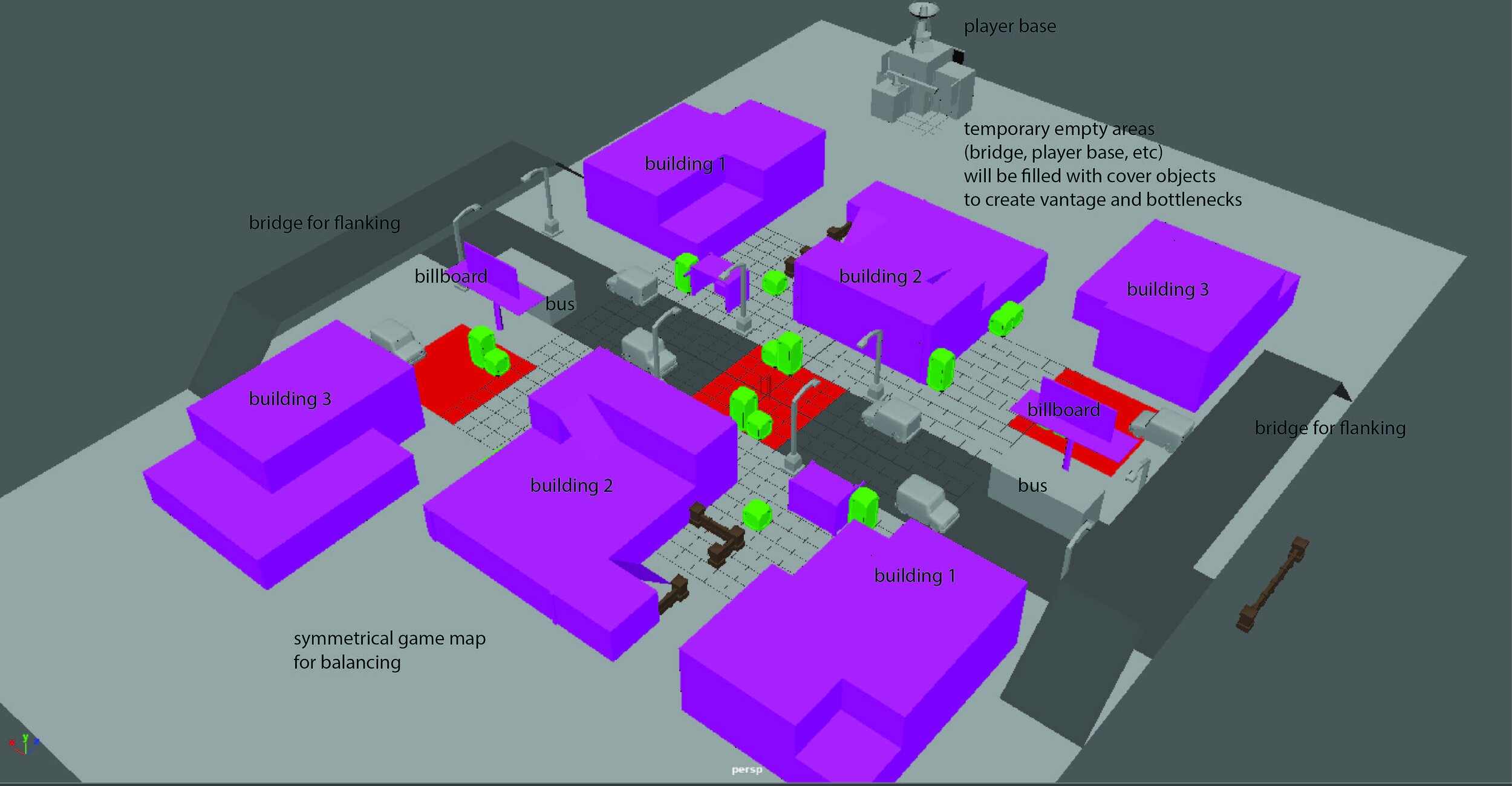Planetary Control: We designed an XCOM strategy game with 3rd person combat and designing the map and game objects was a challenge to cater to both top down and 3rd person perspective.