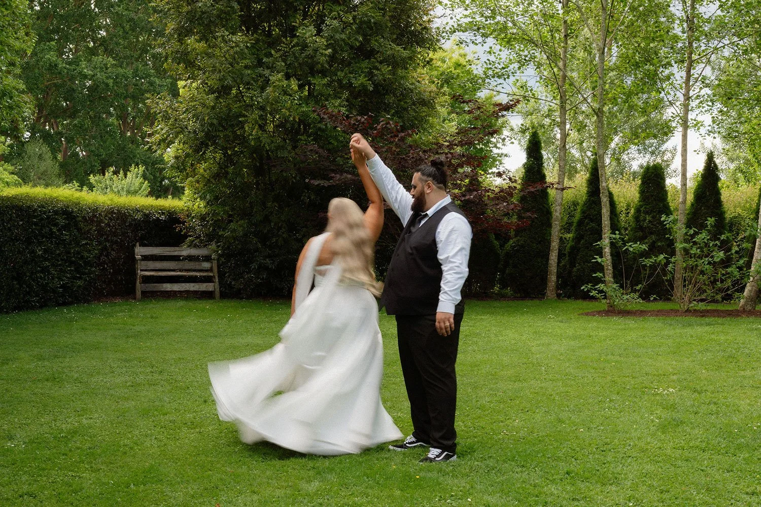 Bekah and Keelan Treechurch wedding