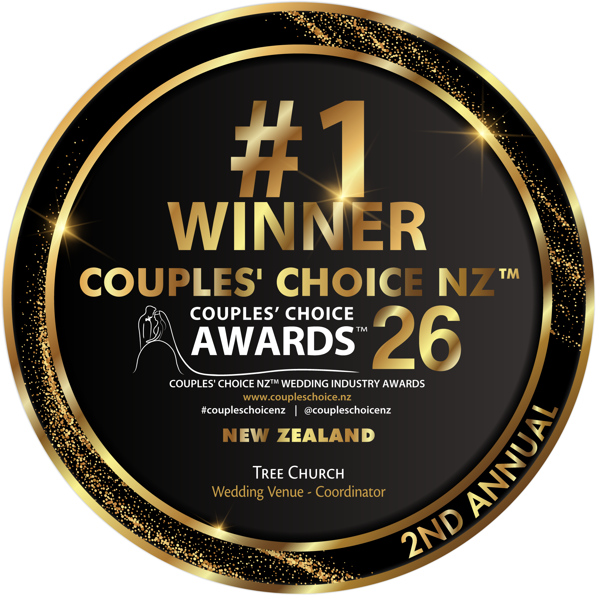 Couples Choice Award Wedding Coordinator winner 2026