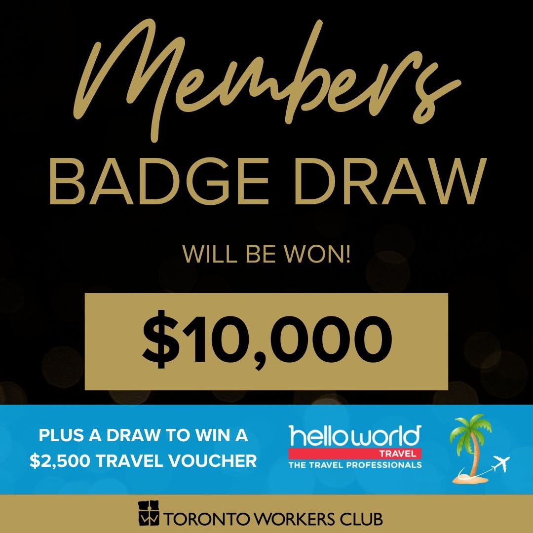 This Saturday 27th April 2024 a Member WILL WIN $10,000! 💰💰💰

To enter Members need to swipe their card at a till between 3pm &amp; 8.29pm this Saturday 27th April 2024 (1 entry max). Winner will be drawn at 8.30pm and must be present in the venue