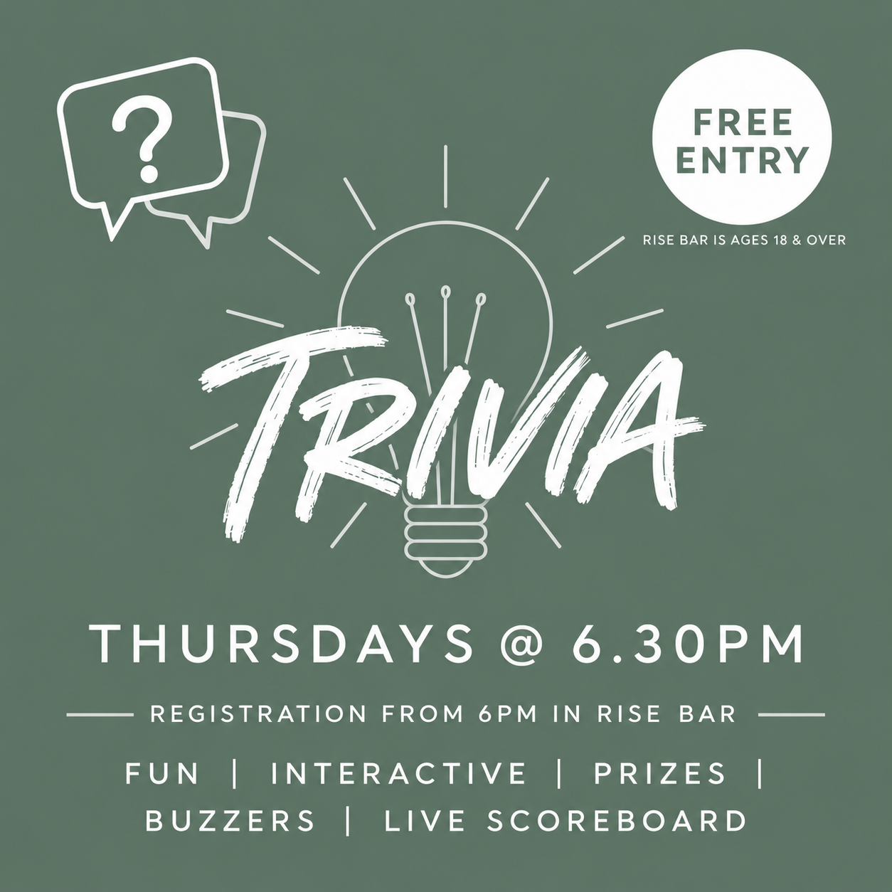 Thursday Night Trivia